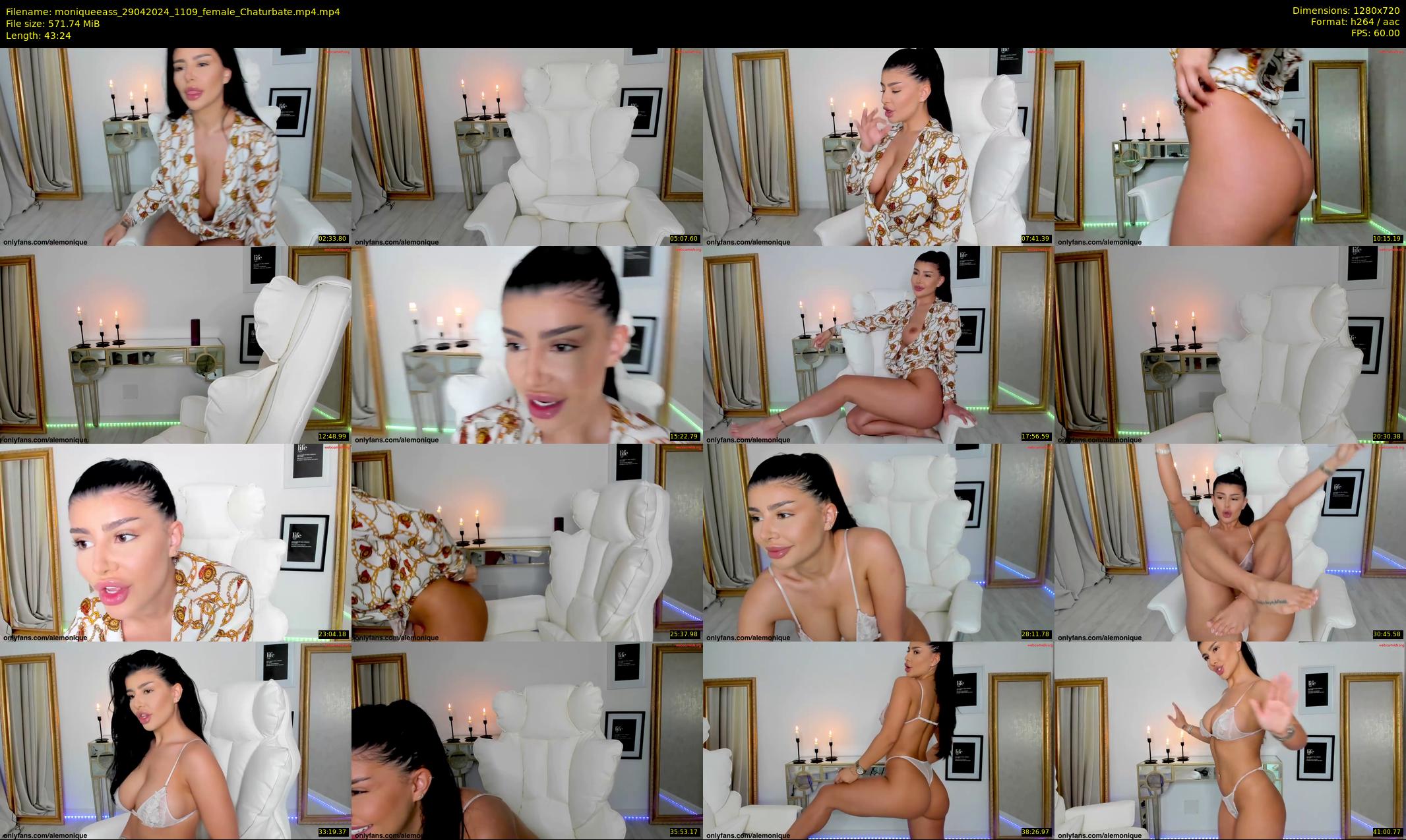moniqueeass — 44 minute Chaturbate female cam show recording, 720p, Apr 29, 2024