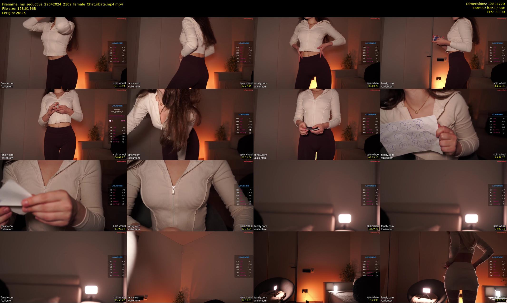 ms_seductive — 21 minute Chaturbate female cam show recording, 720p, Apr 29, 2024