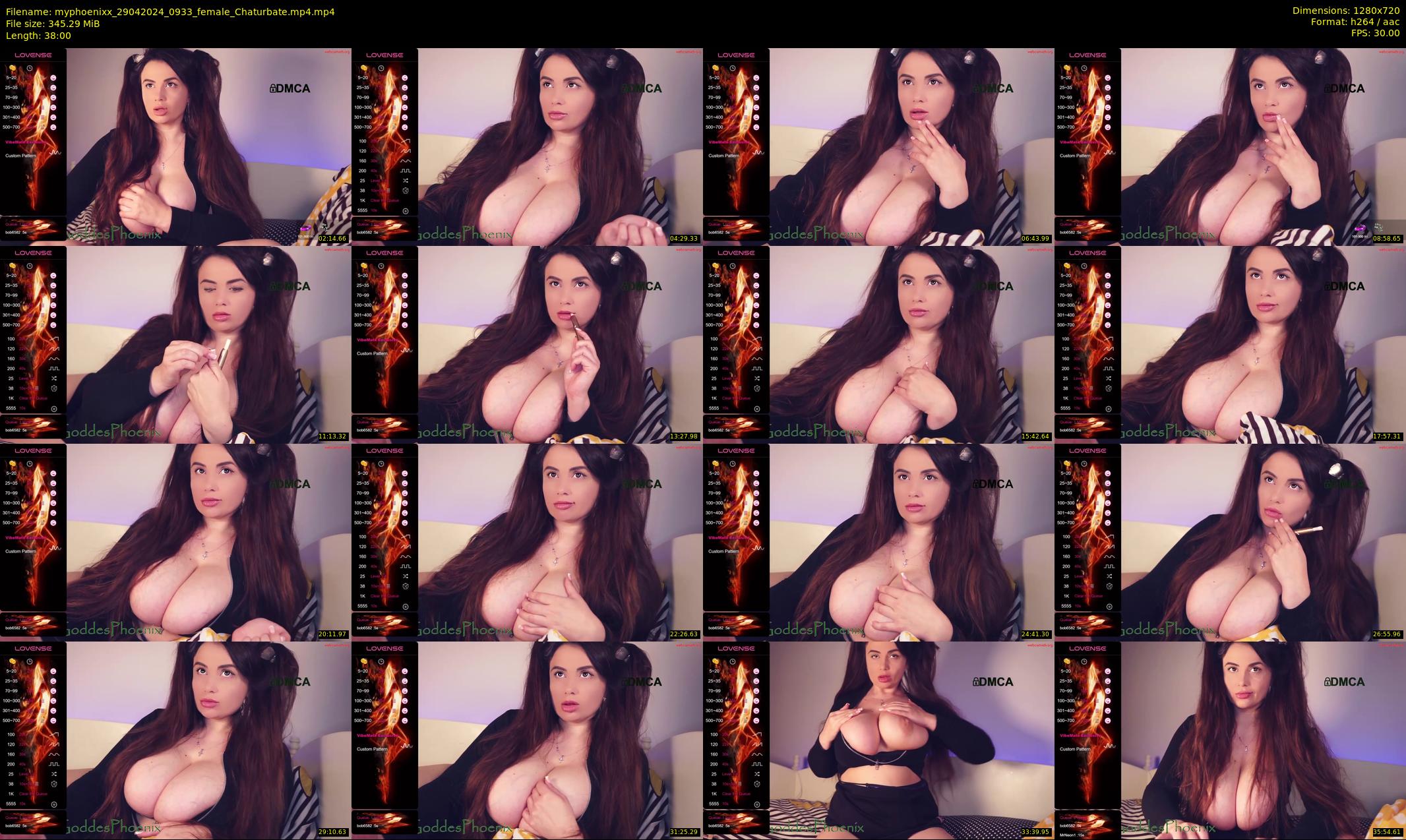 myphoenixx — 38 minute Chaturbate female cam show recording, 720p, Apr 29, 2024