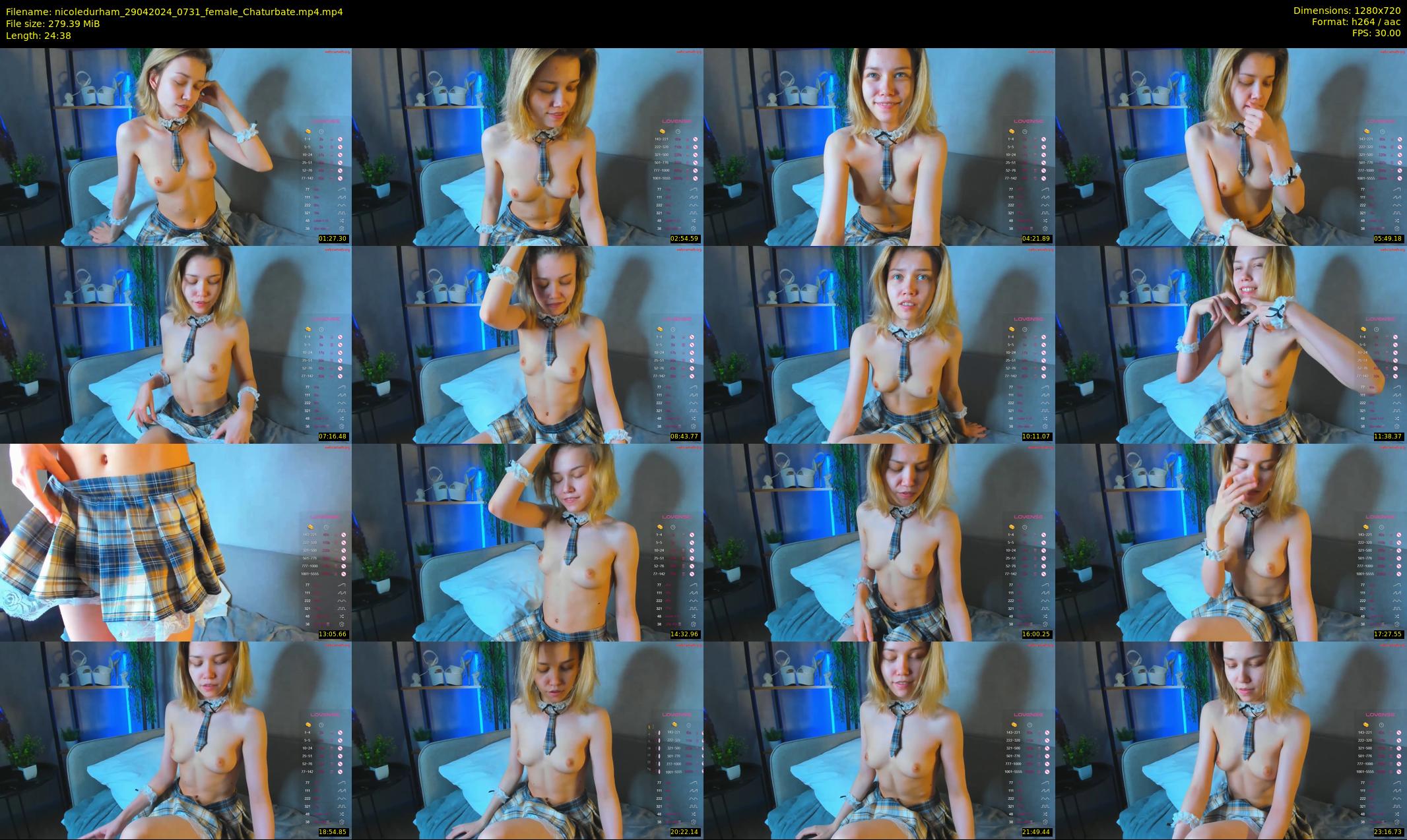 nicoledurham — 25 minute Chaturbate female cam show recording, 720p, Apr 29, 2024
