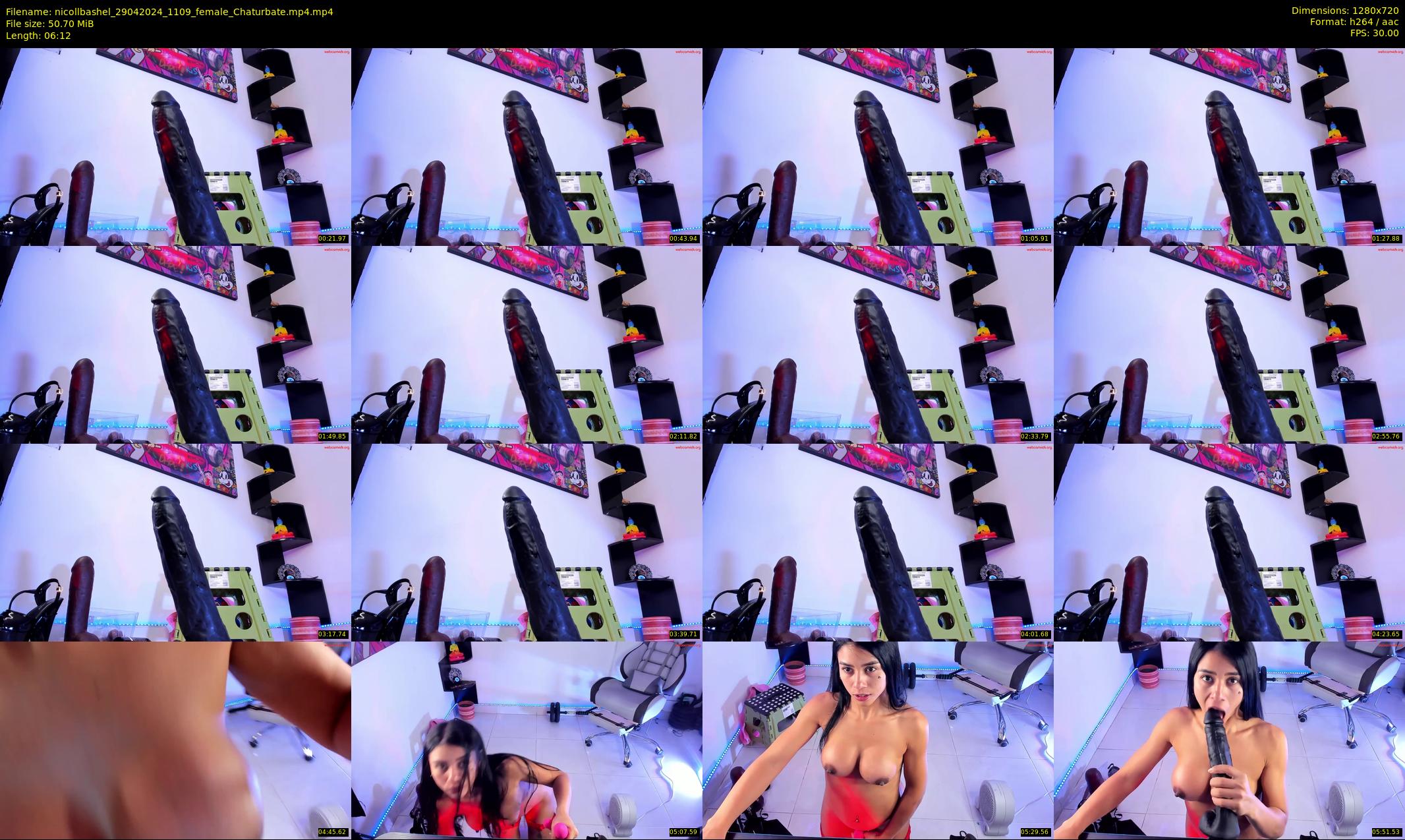 nicollbashel — 7 minute Chaturbate female cam show recording, 720p, Apr 29, 2024