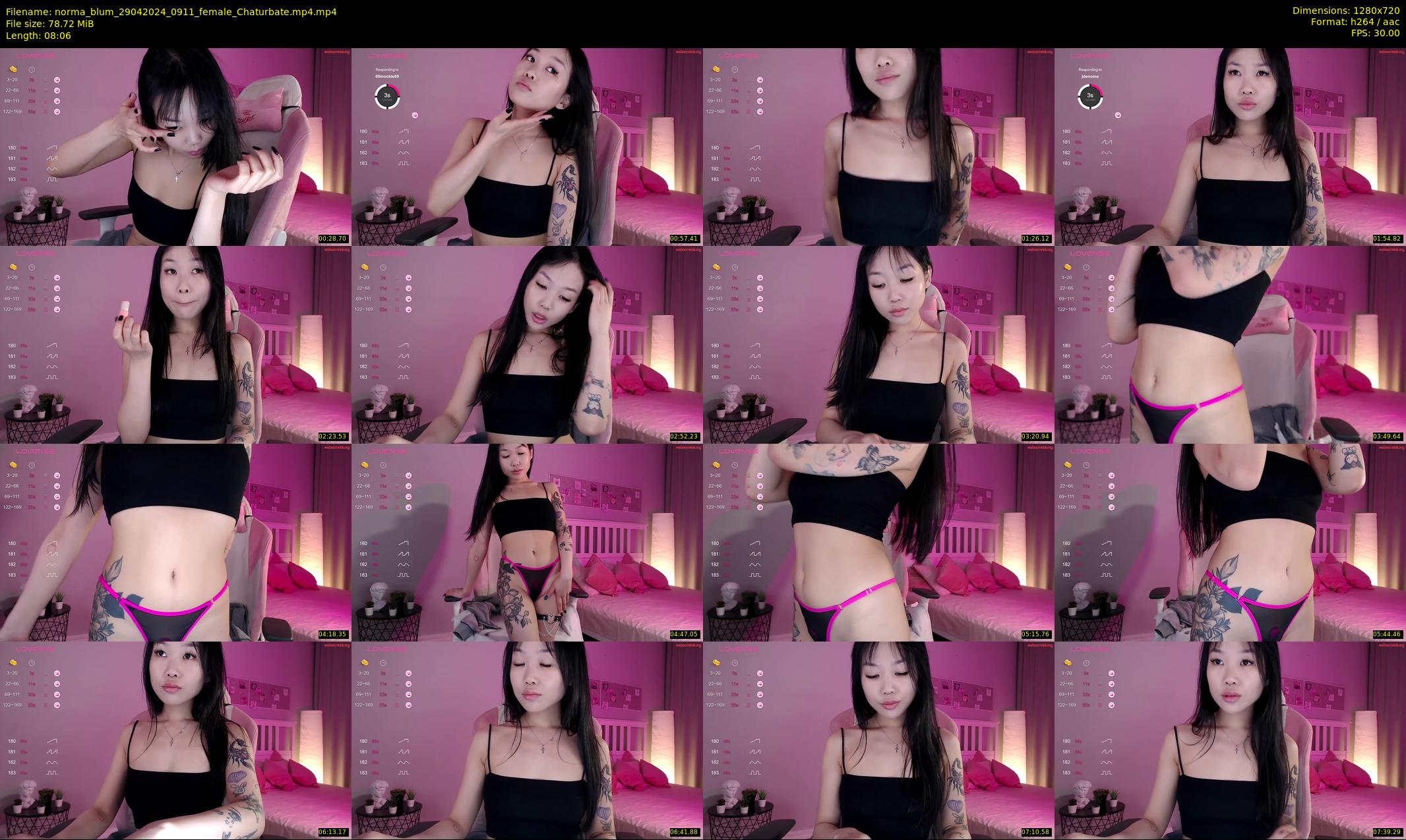 norma_blum — 9 minute Chaturbate female cam show recording, 720p, Apr 29, 2024