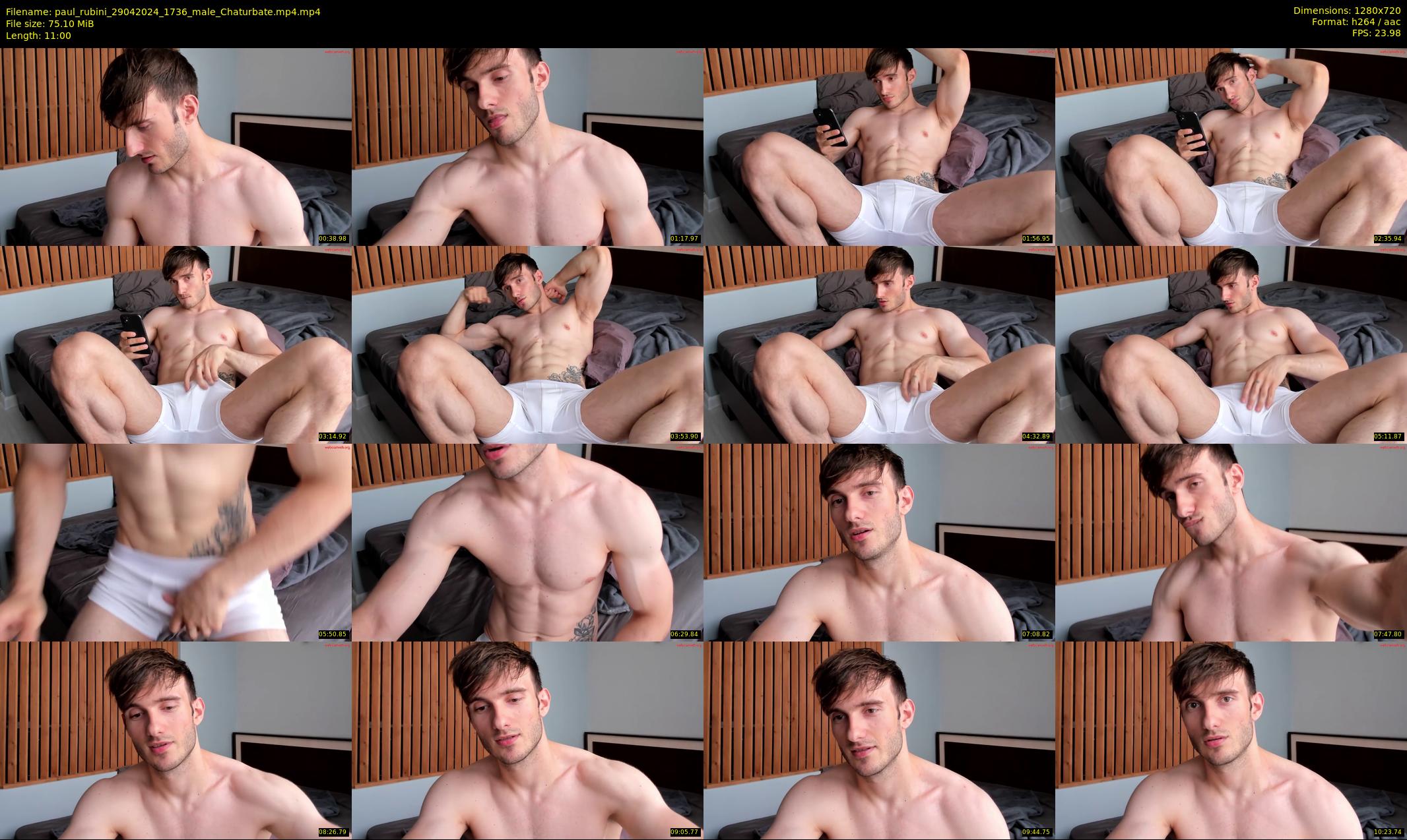 paul_rubini — 11 minute Chaturbate male cam show recording, 720p, Apr 29, 2024