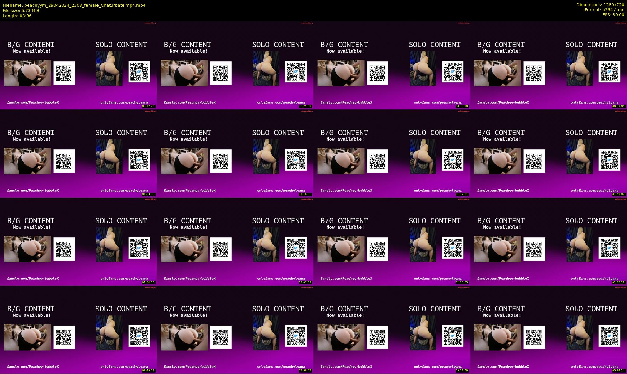 peachyym — 4 minute Chaturbate female cam show recording, 720p, Apr 29, 2024