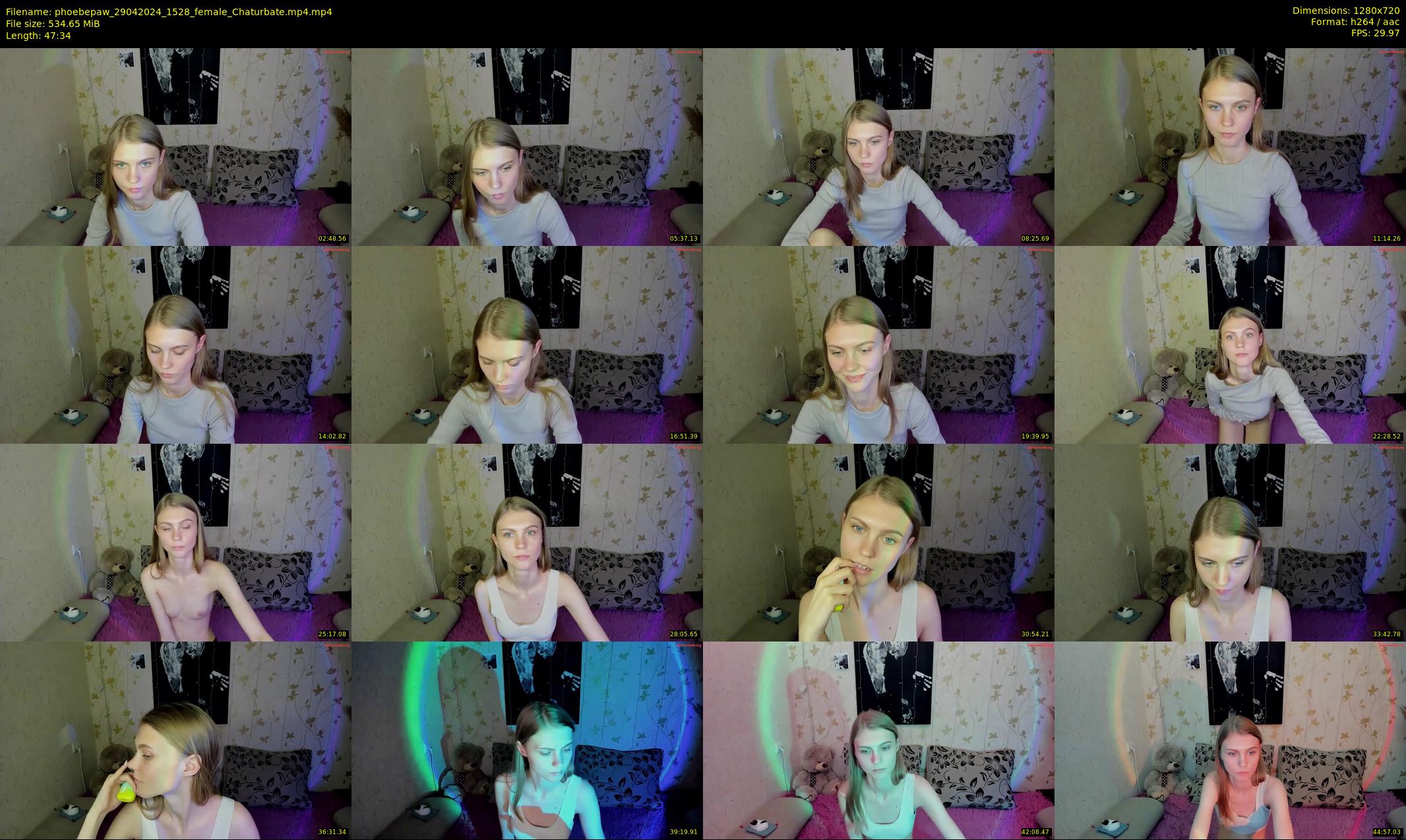 phoebepaw — 48 minute Chaturbate female cam show recording, 720p, Apr 29, 2024