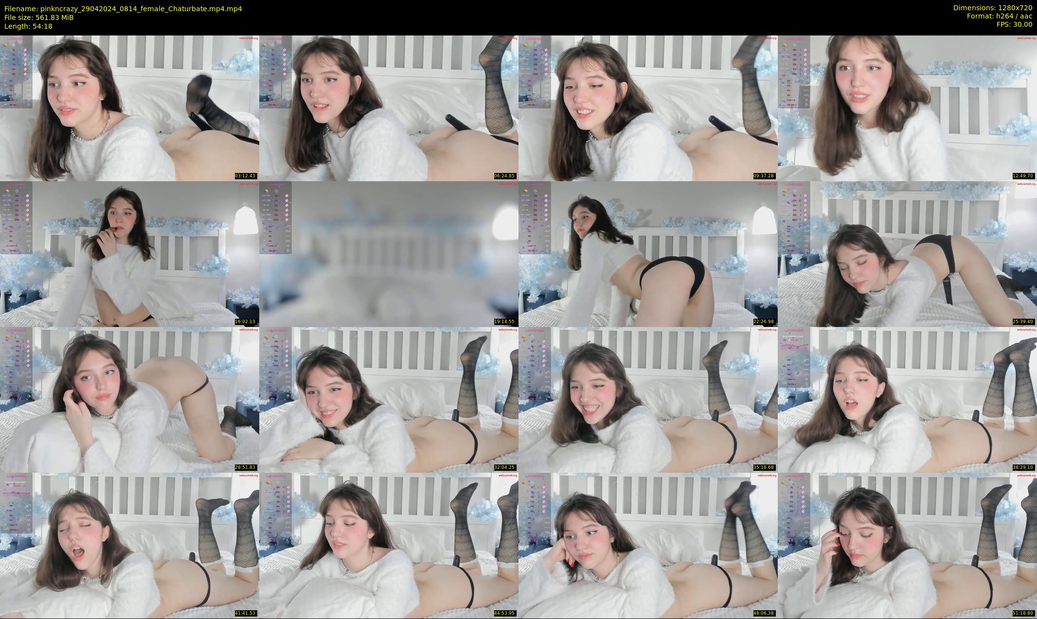 pinkncrazy — 55 minute Chaturbate female cam show recording, 720p, Apr 29, 2024