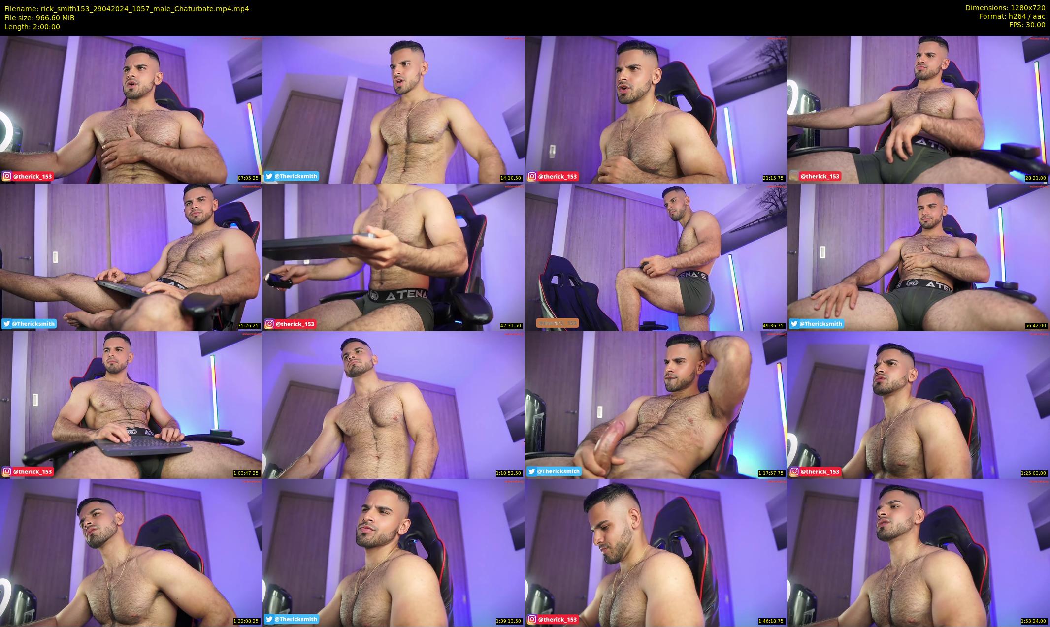 rick_smith153 — 120 minute Chaturbate male cam show recording, 720p, Apr 29, 2024
