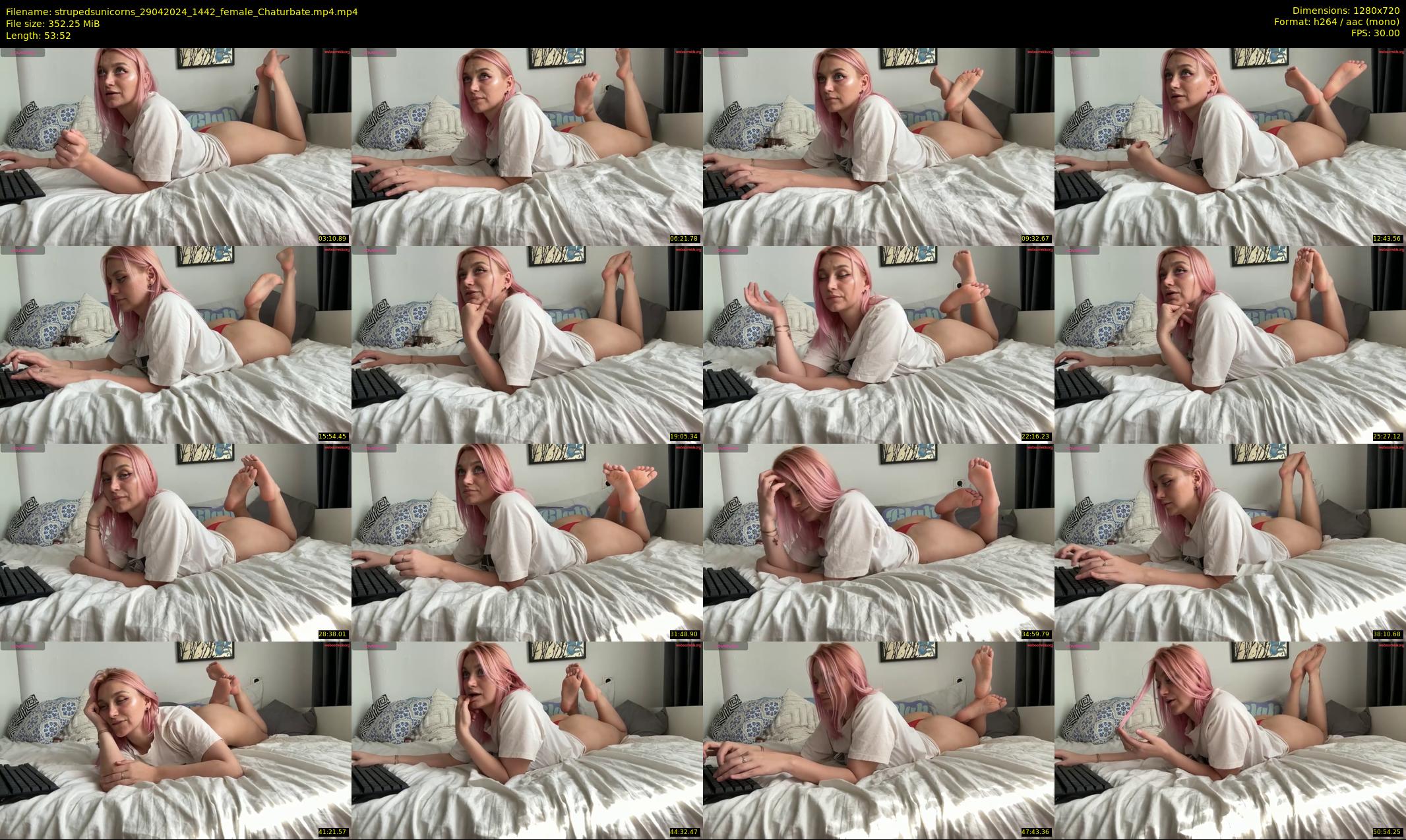 strupedsunicorns — 54 minute Chaturbate couple cam show recording, 720p, Apr 29, 2024