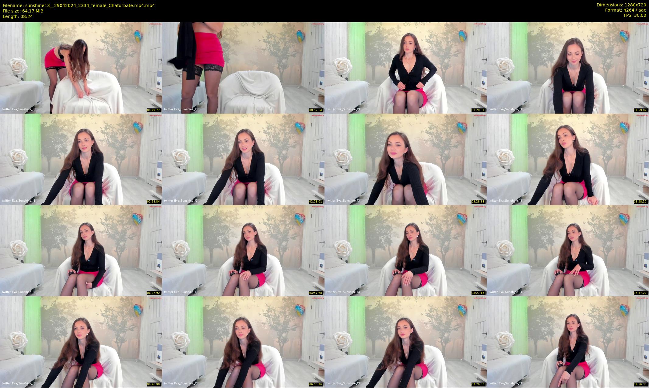 sunshine13_ — 9 minute Chaturbate female cam show recording, 720p, Apr 29, 2024