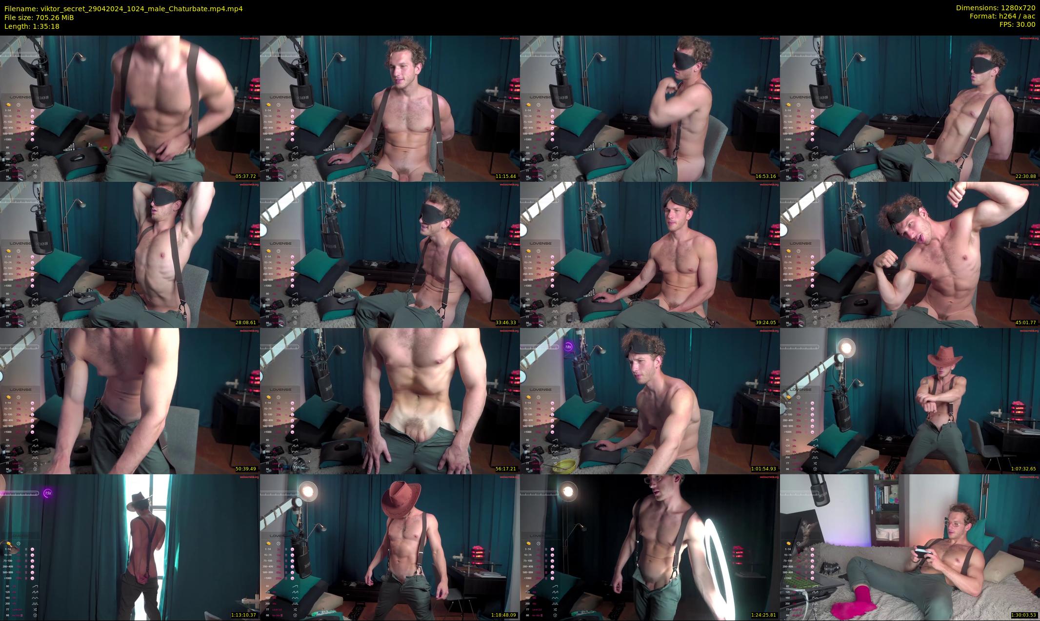 viktor_secret — 96 minute Chaturbate male cam show recording, 720p, Apr 29, 2024