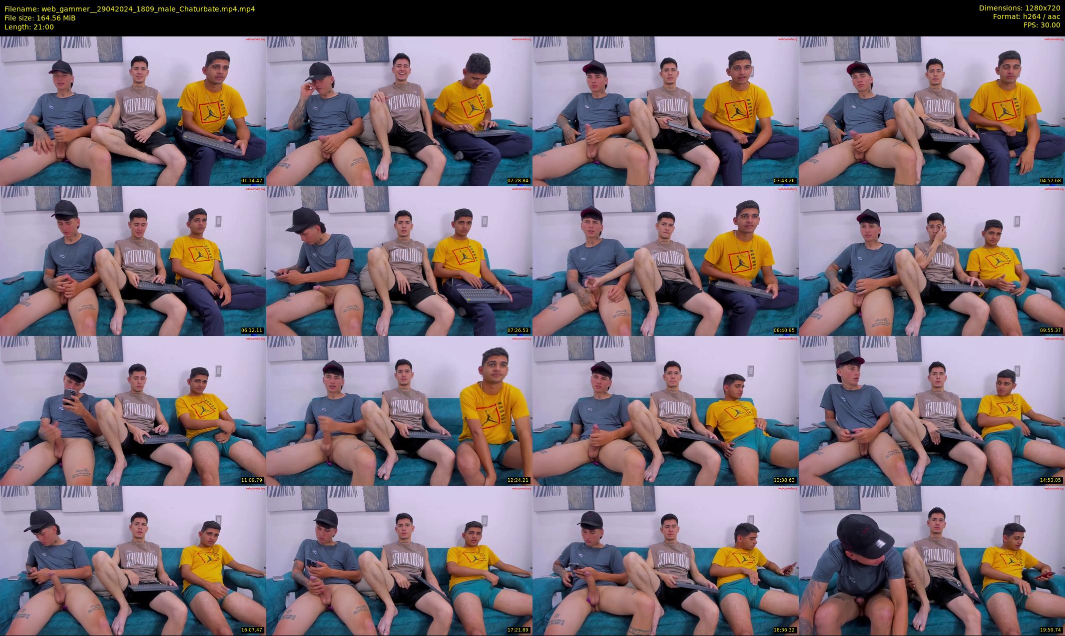 web_gammer_ — 21 minute Chaturbate male cam show recording, 720p, Apr 29, 2024