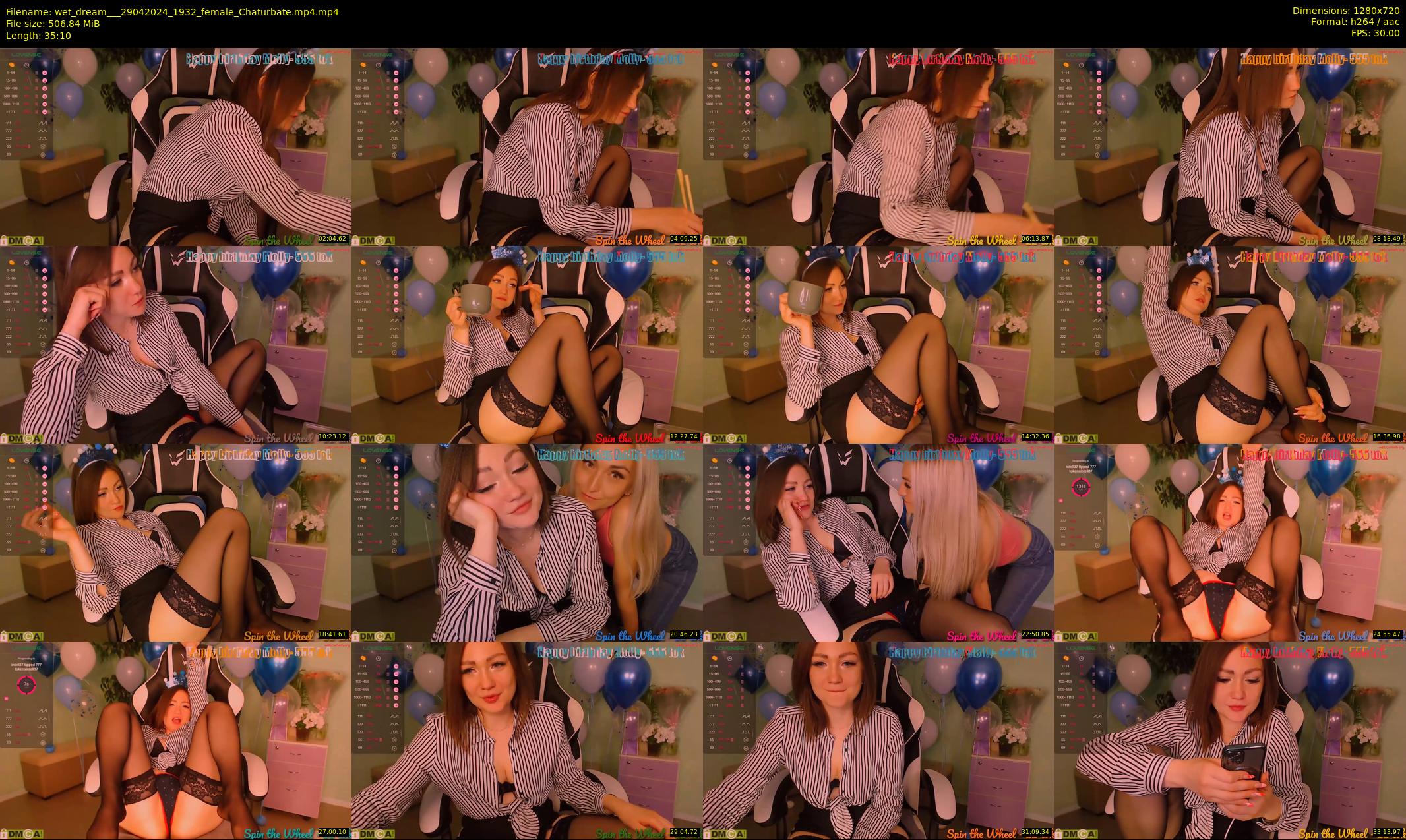wet_dream__ — 36 minute Chaturbate female cam show recording, 720p, Apr 29, 2024