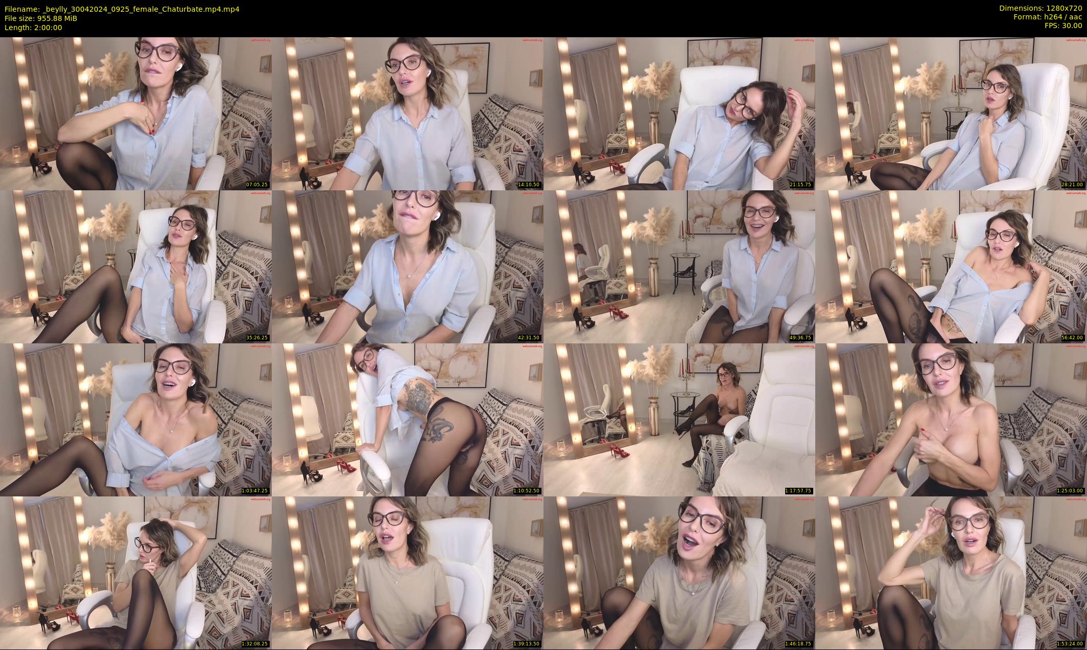 _beylly — 120 minute Chaturbate female cam show recording, 720p, Apr 30, 2024