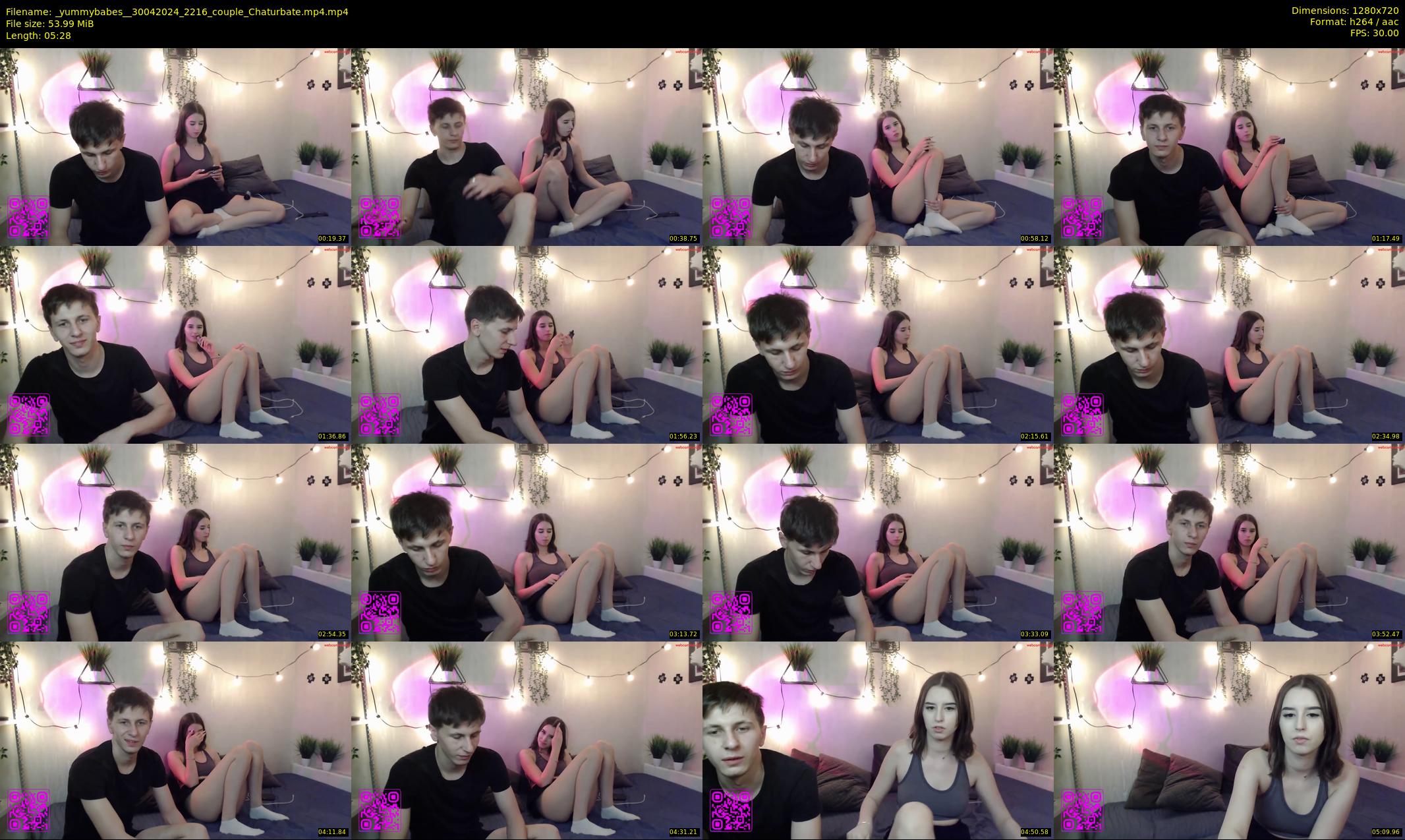 _yummybabes_ — 6 minute Chaturbate couple cam show recording, 720p, Apr 30, 2024