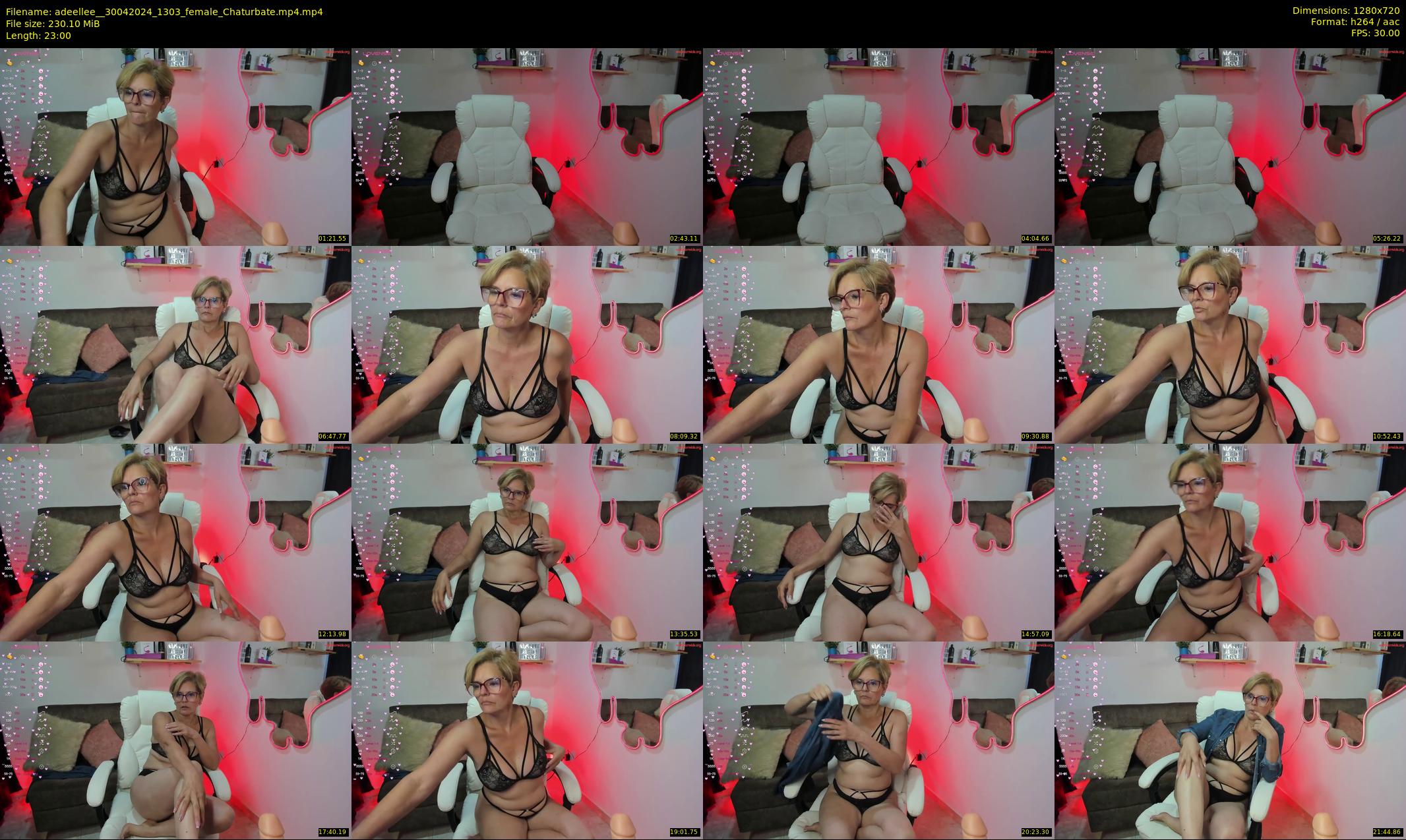 adeellee_ — 23 minute Chaturbate female cam show recording, 720p, Apr 30, 2024