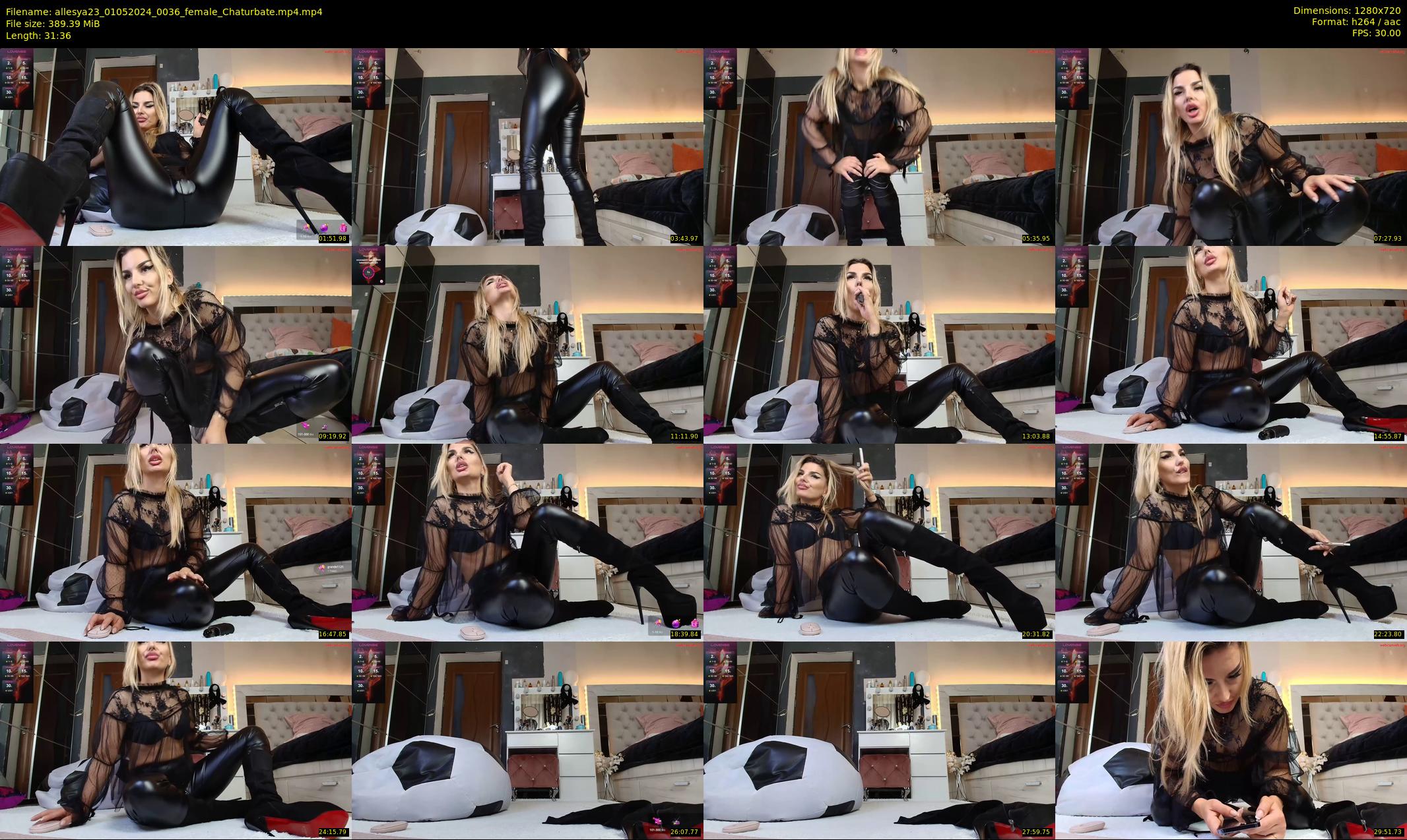 allesya23 — 32 minute Chaturbate female cam show recording, 720p, May 1, 2024
