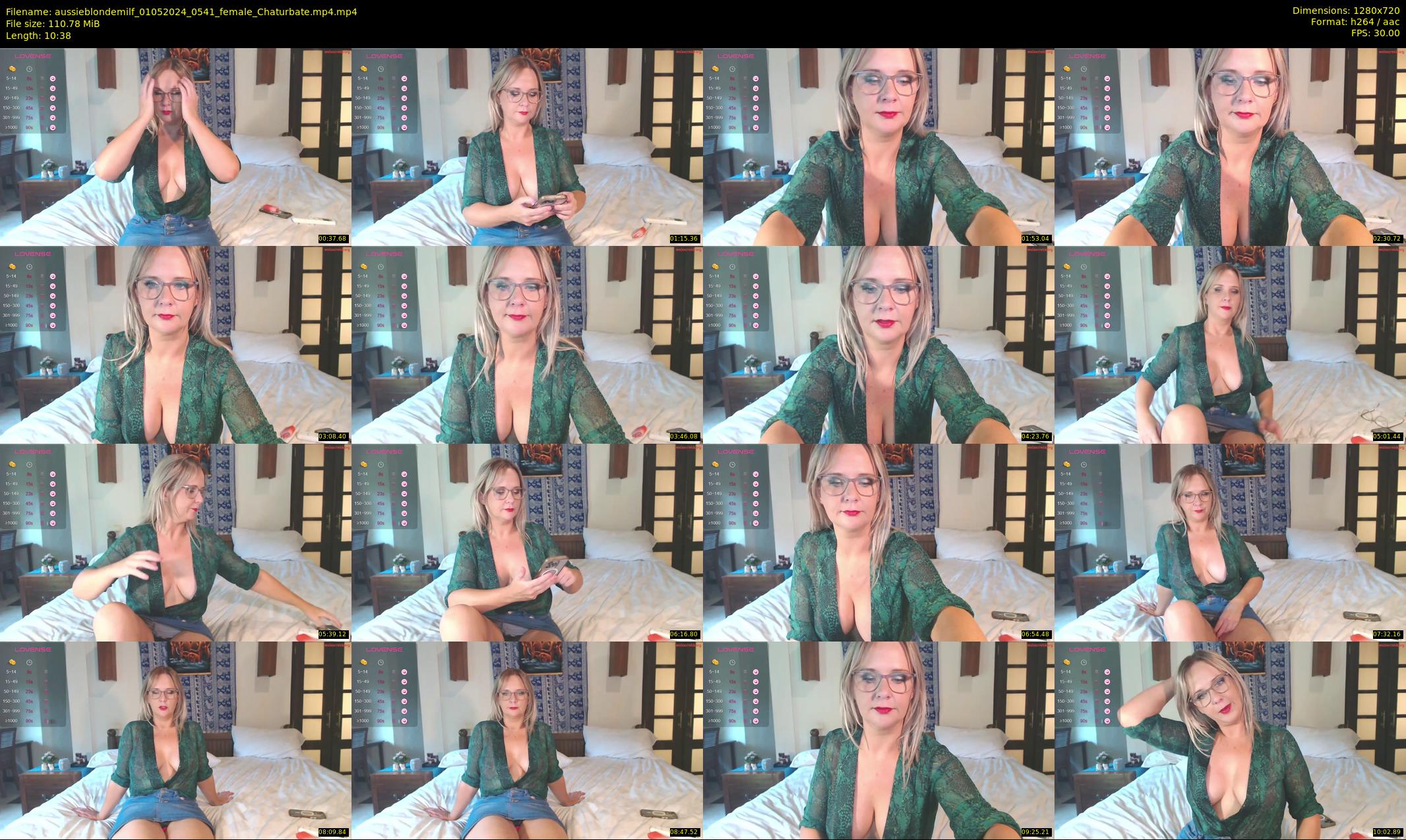 aussieblondemilf — 11 minute Chaturbate female cam show recording, 720p, May 1, 2024