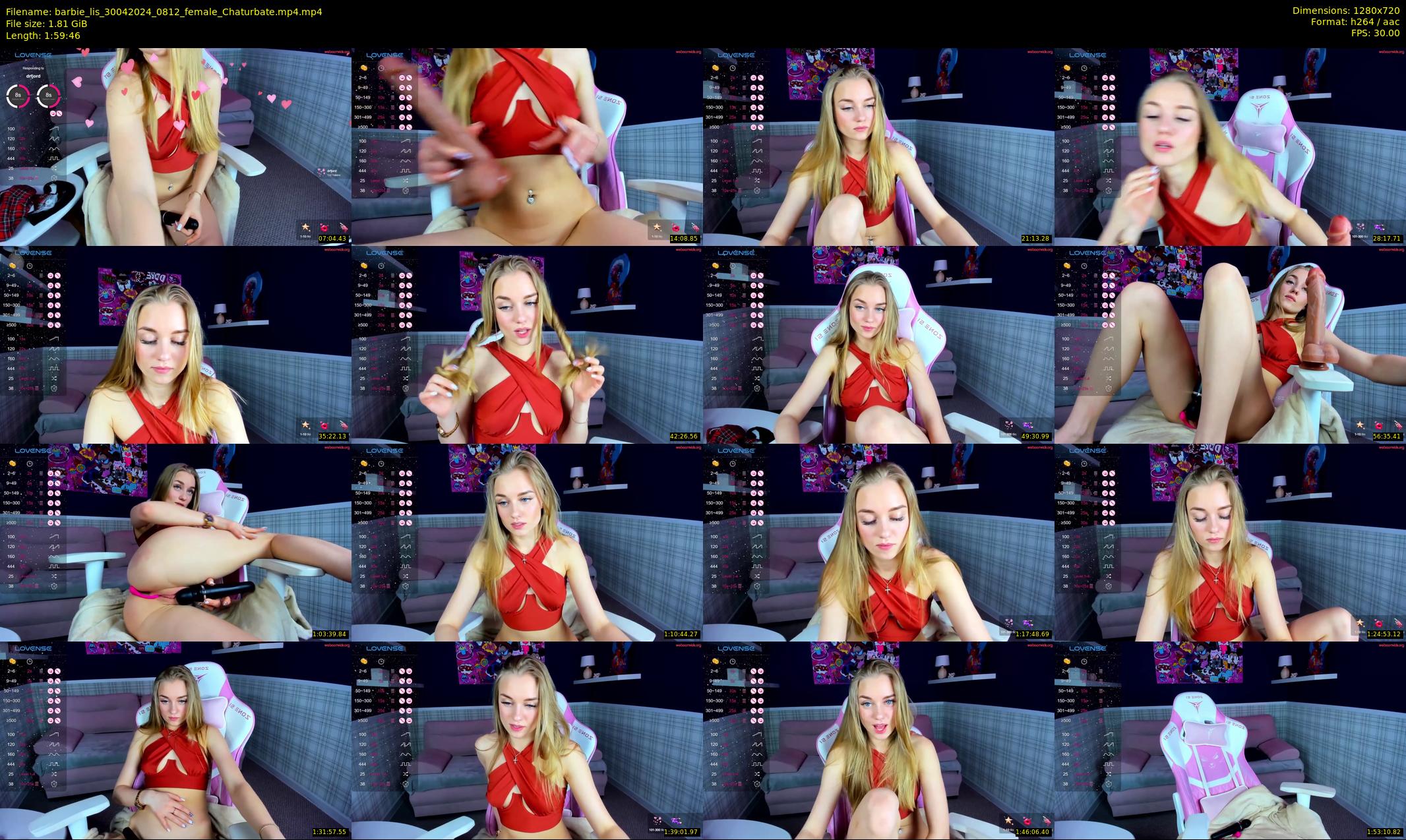 barbie_lis — 120 minute Chaturbate female cam show recording, 720p, Apr 30, 2024