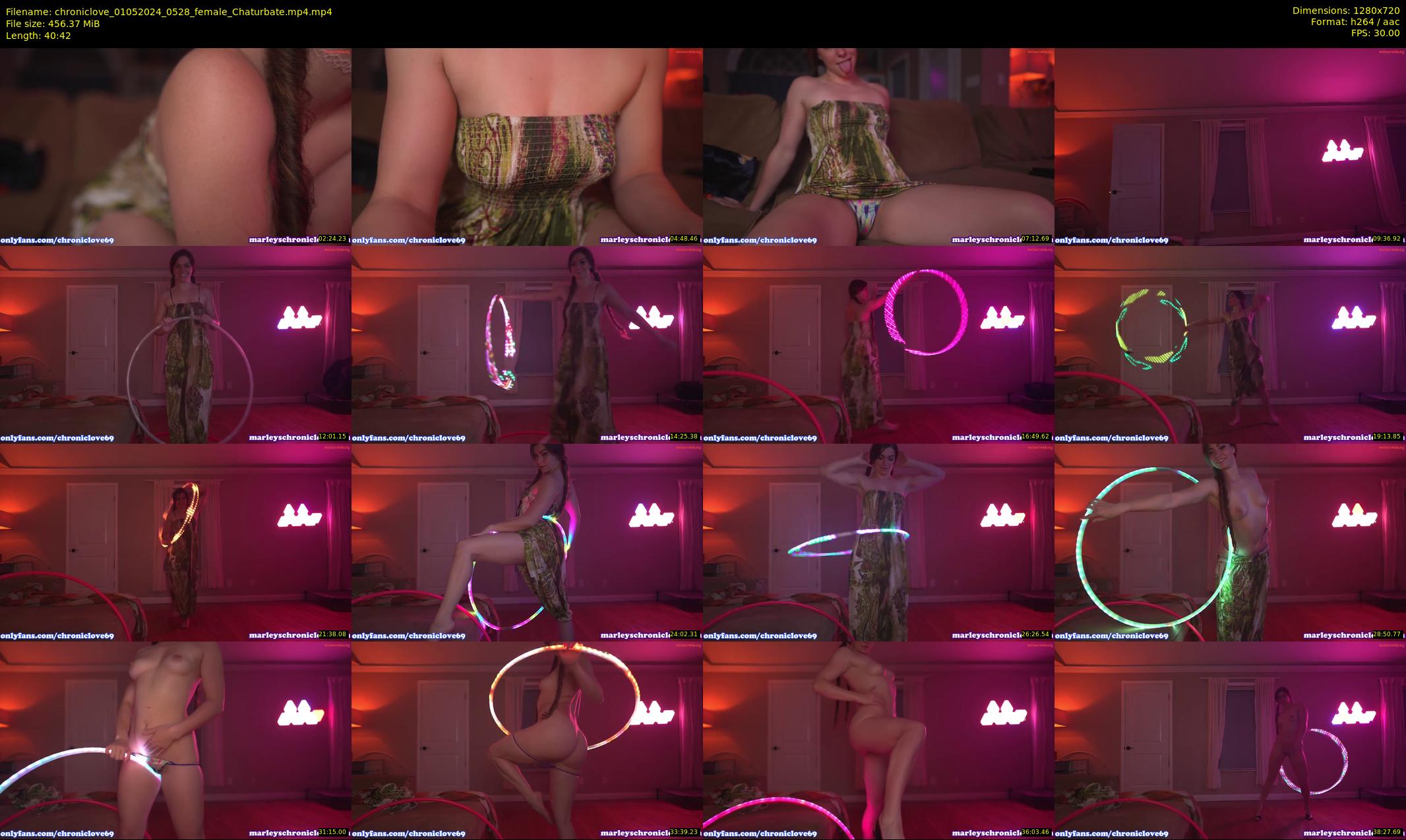 chroniclove — 41 minute Chaturbate female cam show recording, 720p, May 1, 2024