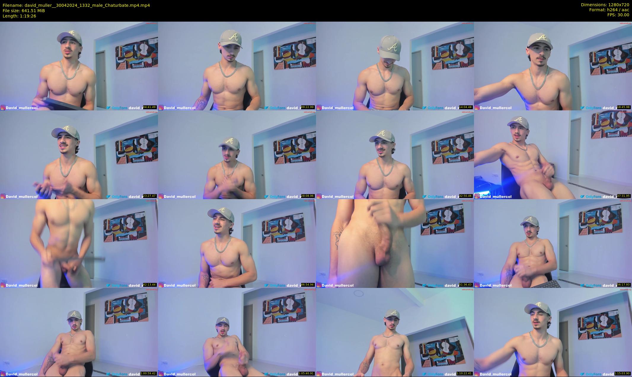 david_muller_ — 80 minute Chaturbate male cam show recording, 720p, Apr 30, 2024