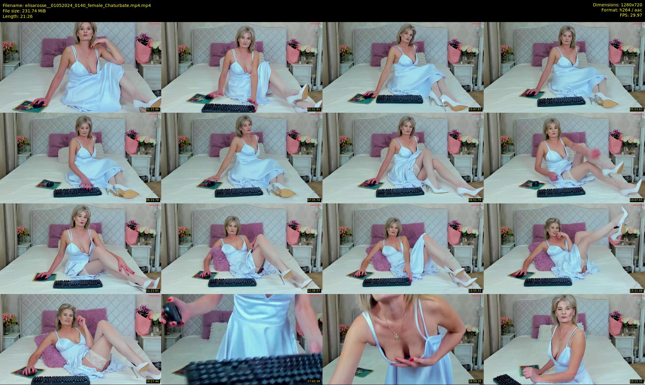 elisarosse_ — 22 minute Chaturbate female cam show recording, 720p, May 1, 2024
