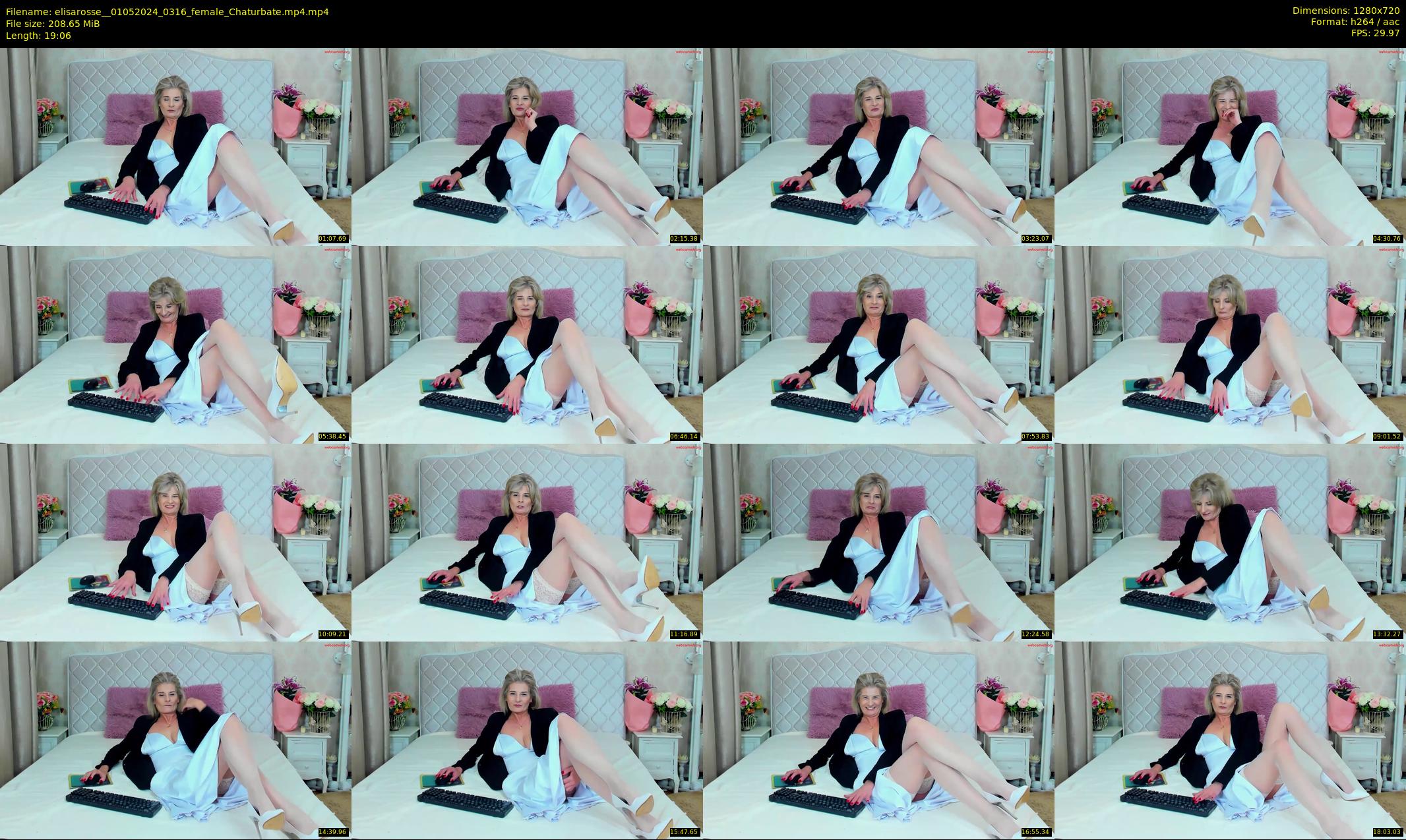 elisarosse_ — 20 minute Chaturbate female cam show recording, 720p, May 1, 2024
