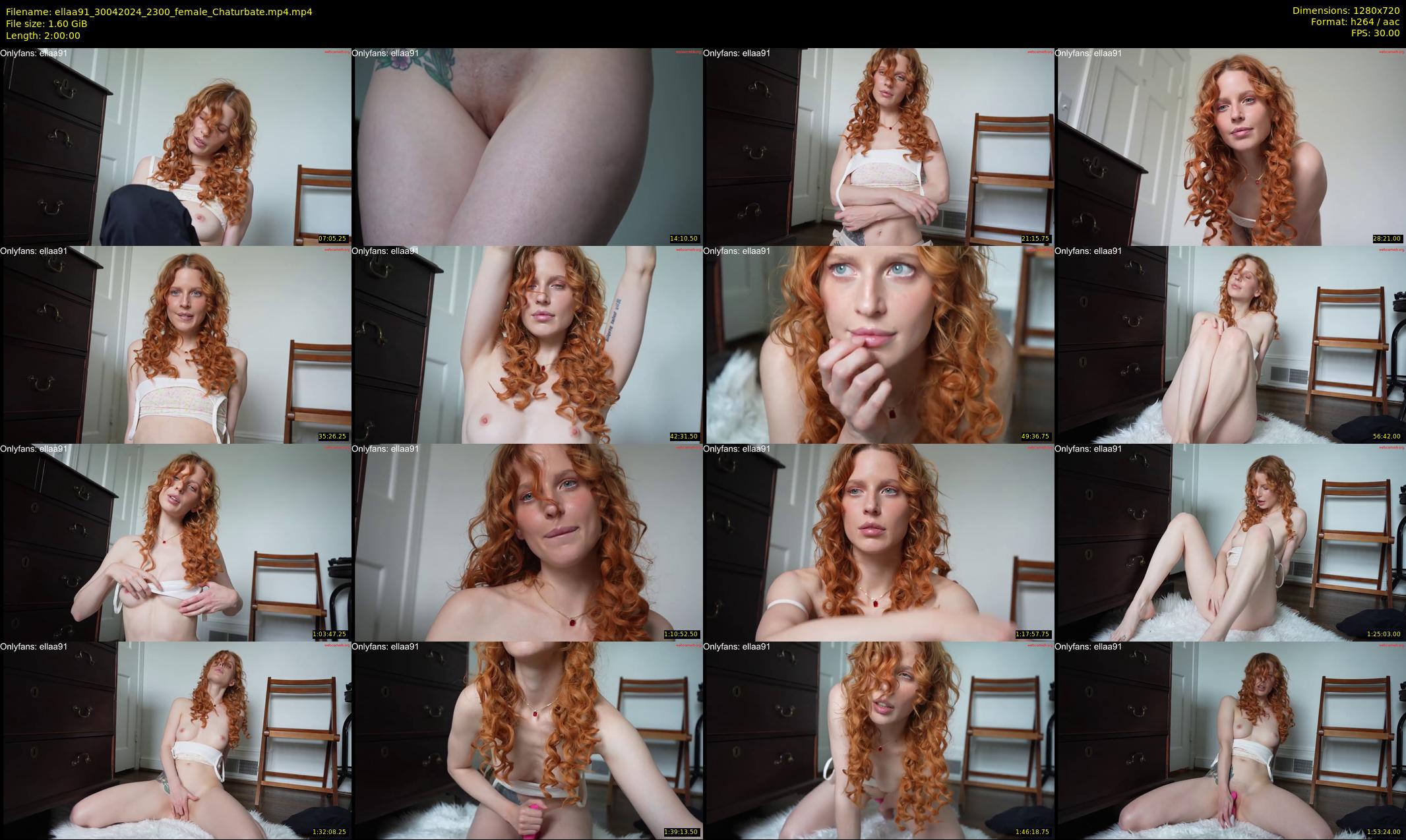 ellaa91 — 120 minute Chaturbate female cam show recording, 720p, Apr 30, 2024