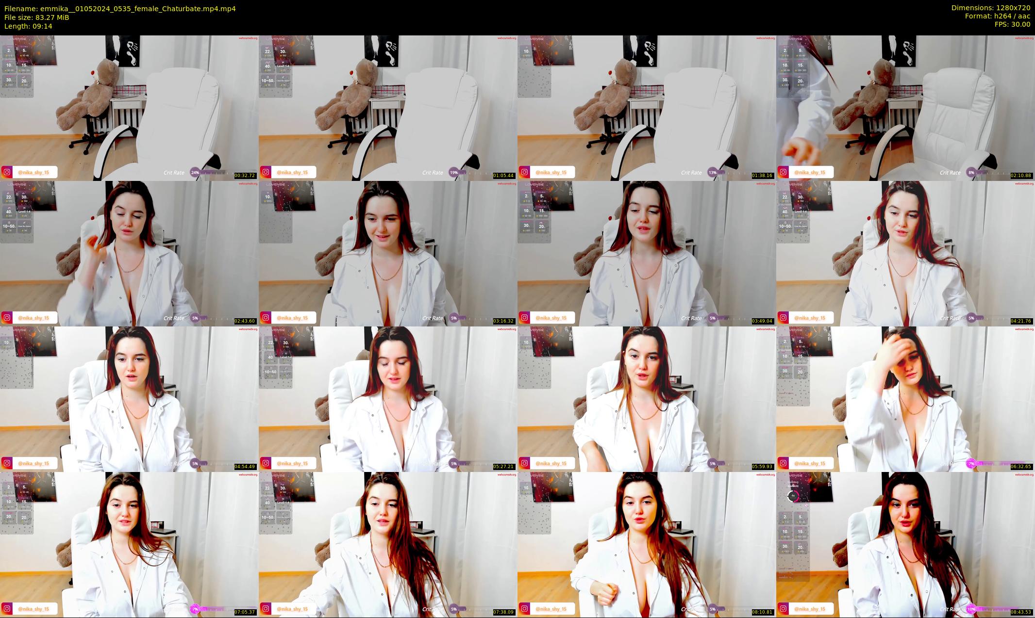 emmika_ — 10 minute Chaturbate female cam show recording, 720p, May 1, 2024