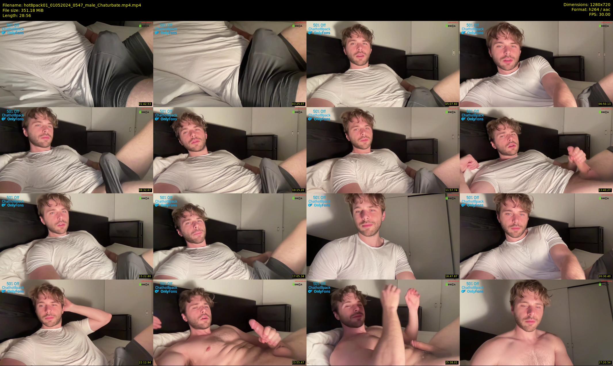 hot8pack01 — 29 minute Chaturbate male cam show recording, 720p, May 1, 2024