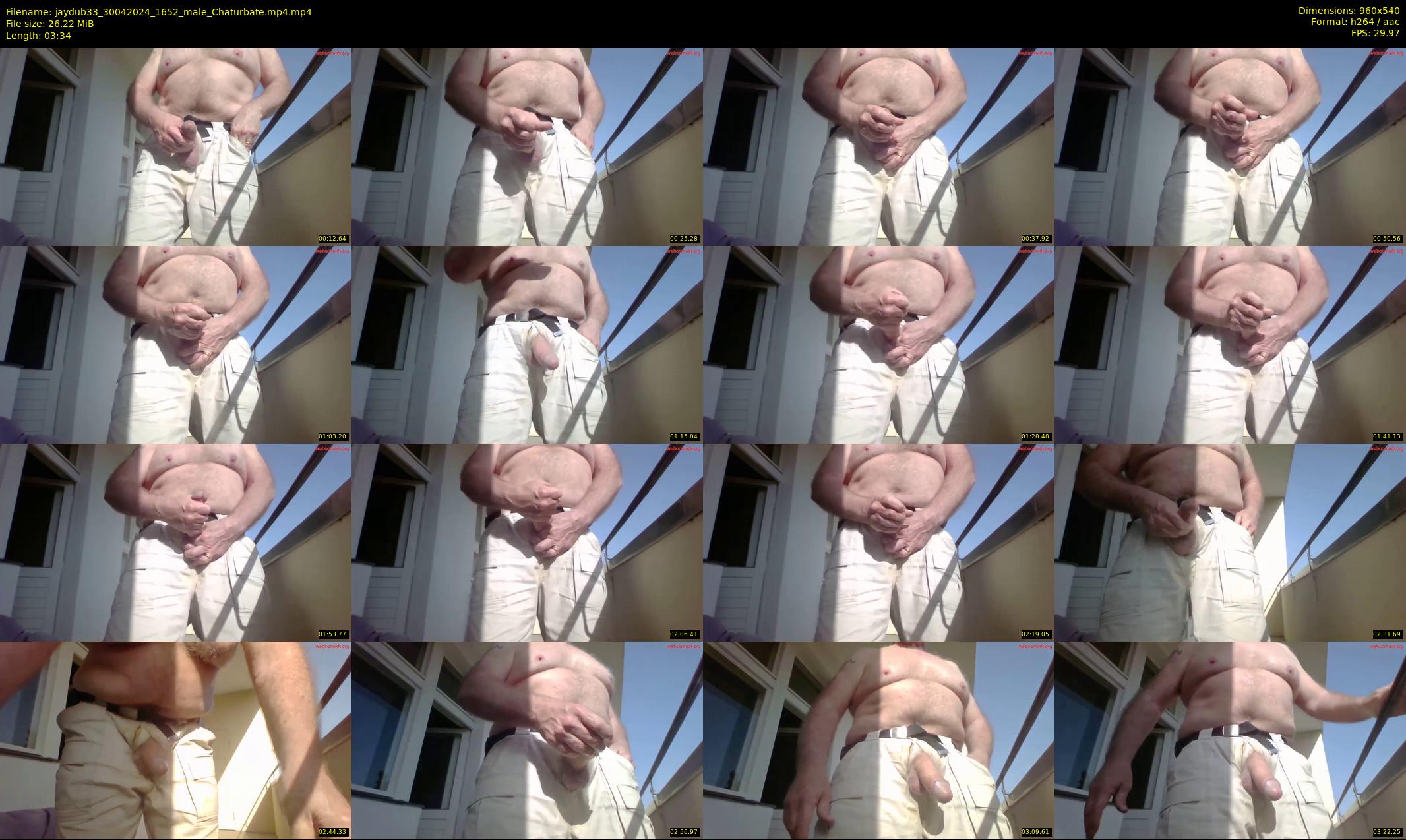 jaydub33 — 4 minute Chaturbate male cam show recording, 480p, Apr 30, 2024