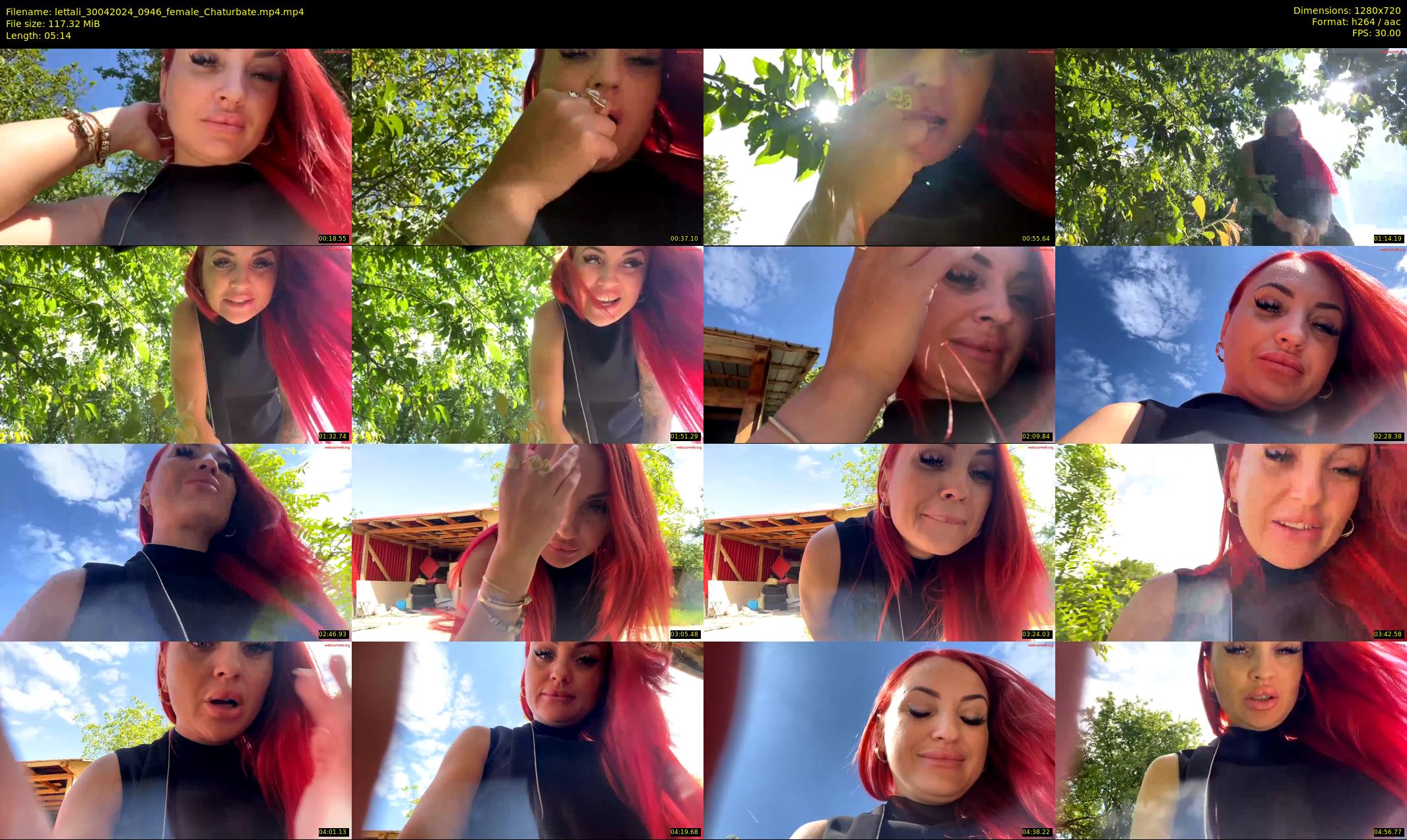 lettali — 6 minute Chaturbate female cam show recording, 720p, Apr 30, 2024