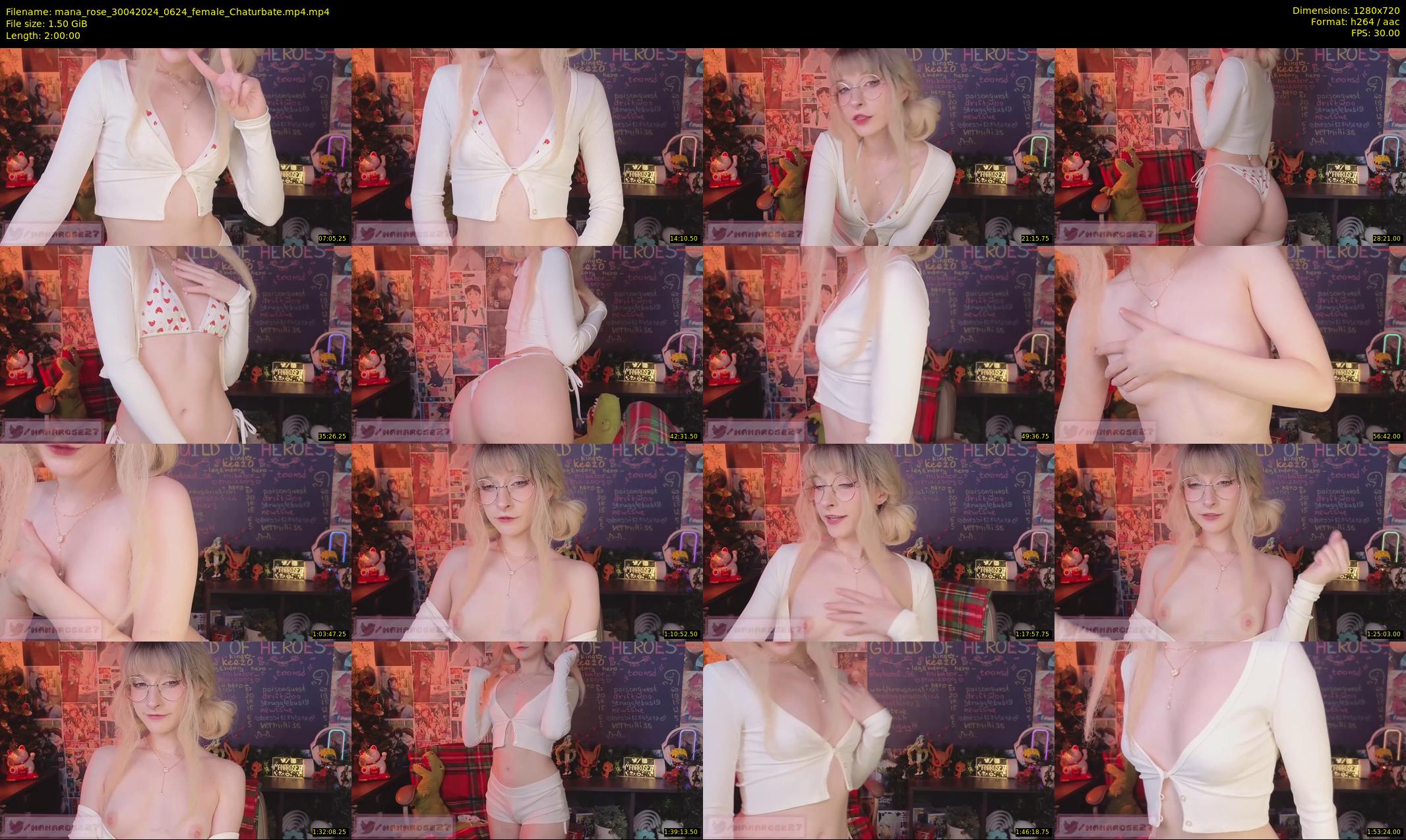 mana_rose — 120 minute Chaturbate female cam show recording, 720p, Apr 30, 2024
