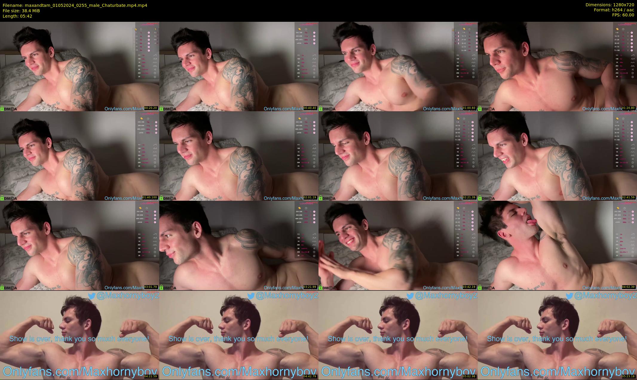 maxandtam — 6 minute Chaturbate couple cam show recording, 720p, May 1, 2024