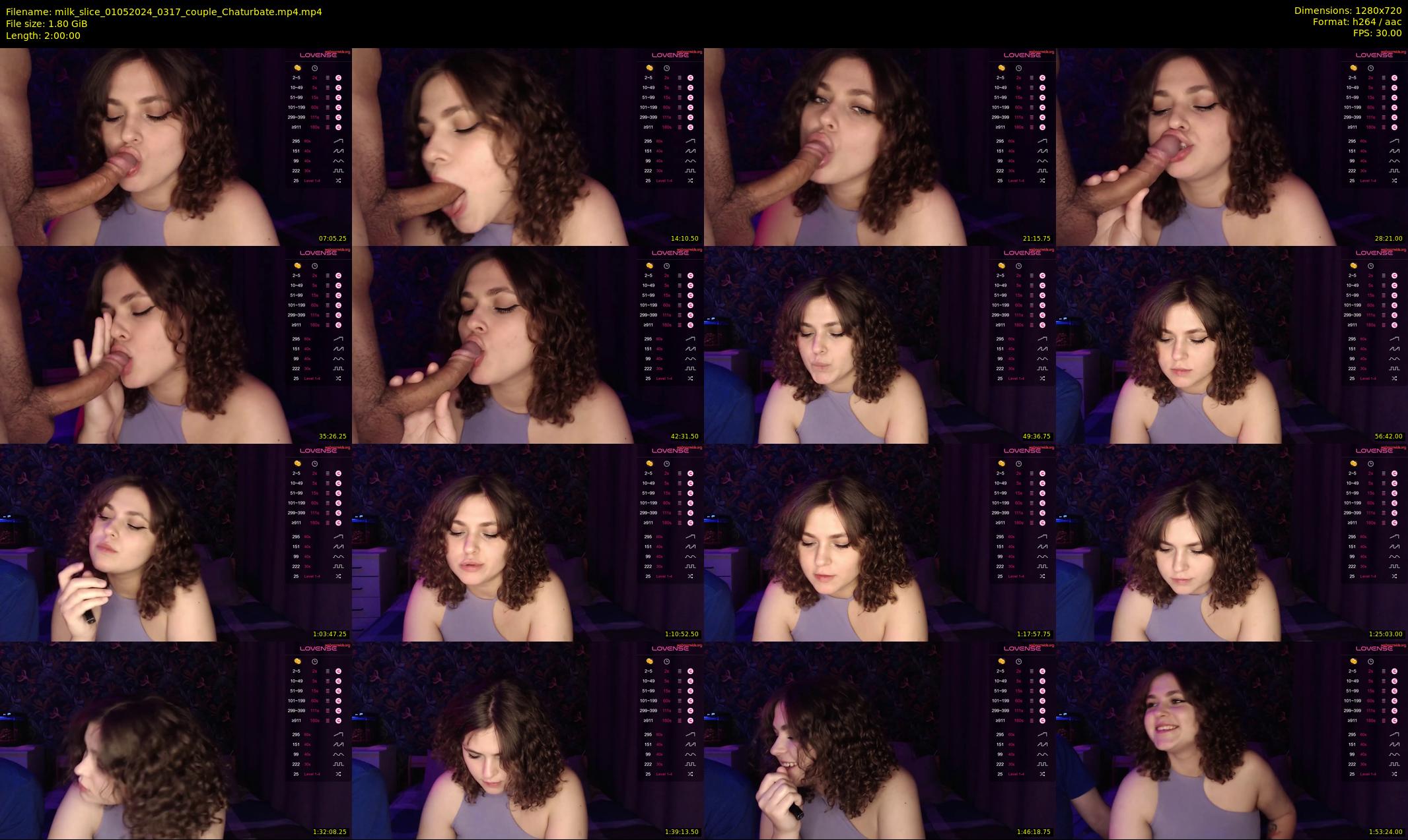 milk_slice — 120 minute Chaturbate couple cam show recording, 720p, May 1, 2024