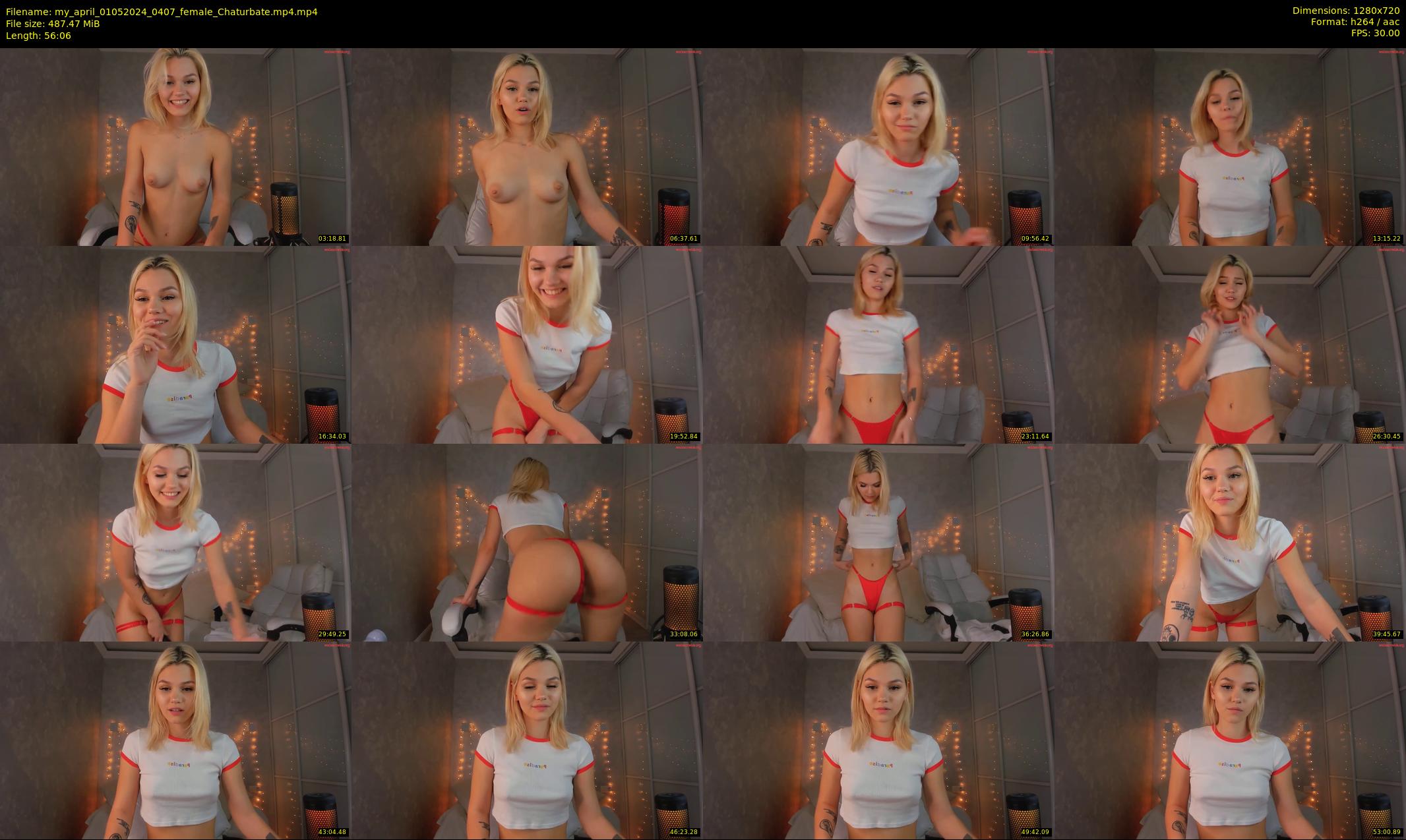 my_april — 57 minute Chaturbate female cam show recording, 720p, May 1, 2024