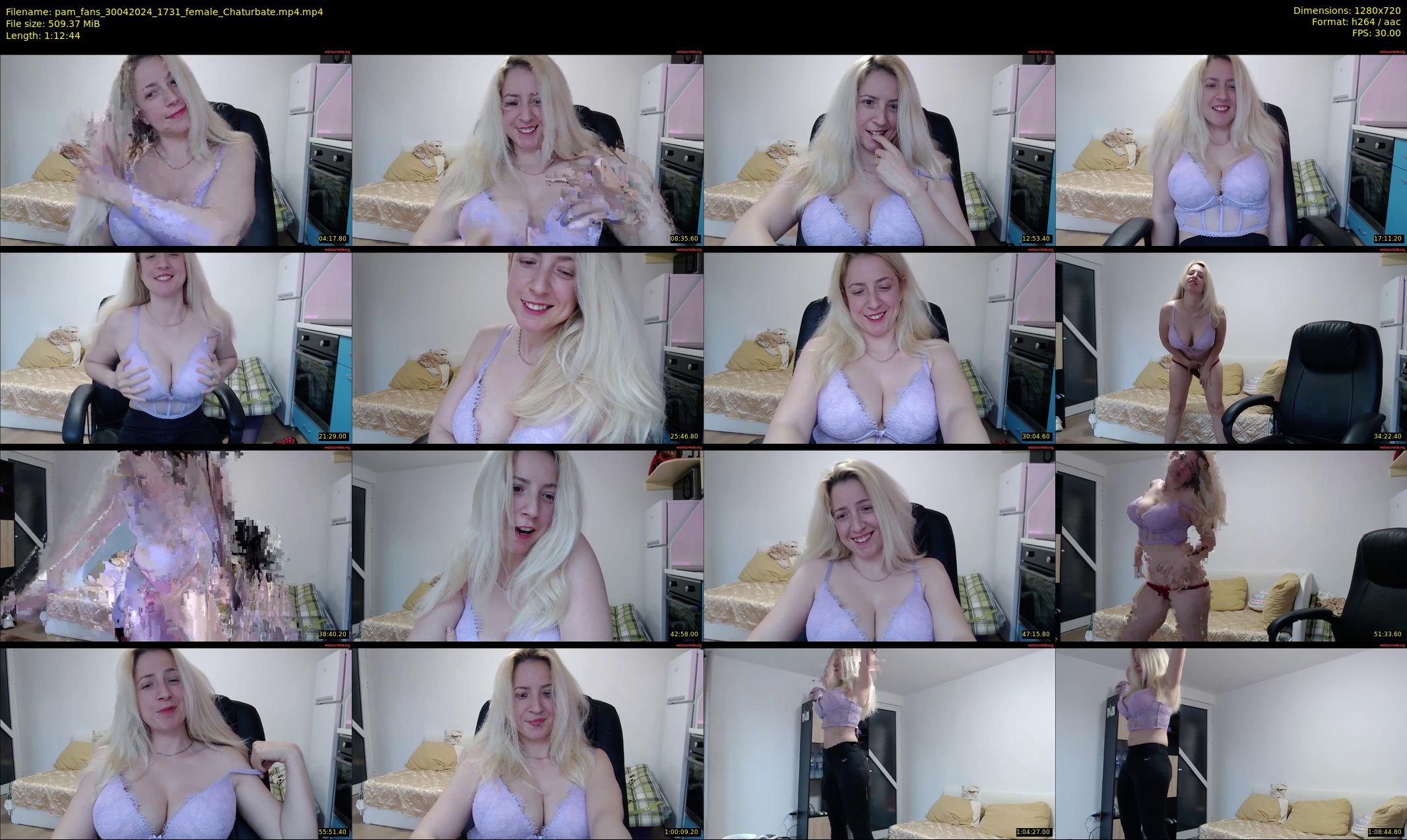 pam_fans — 73 minute Chaturbate female cam show recording, 720p, Apr 30, 2024