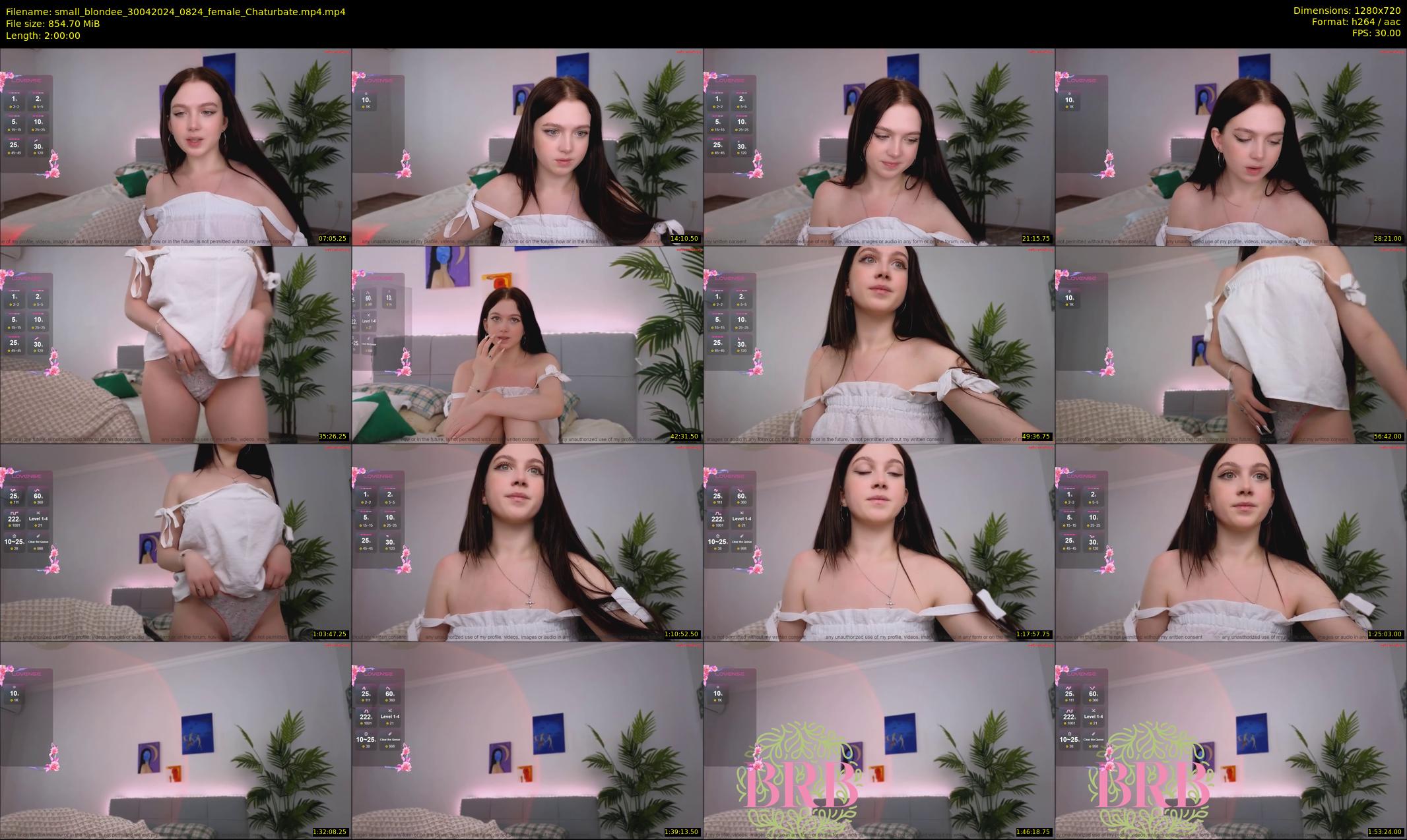 small_blondee — 120 minute Chaturbate female cam show recording, 720p, Apr 30, 2024