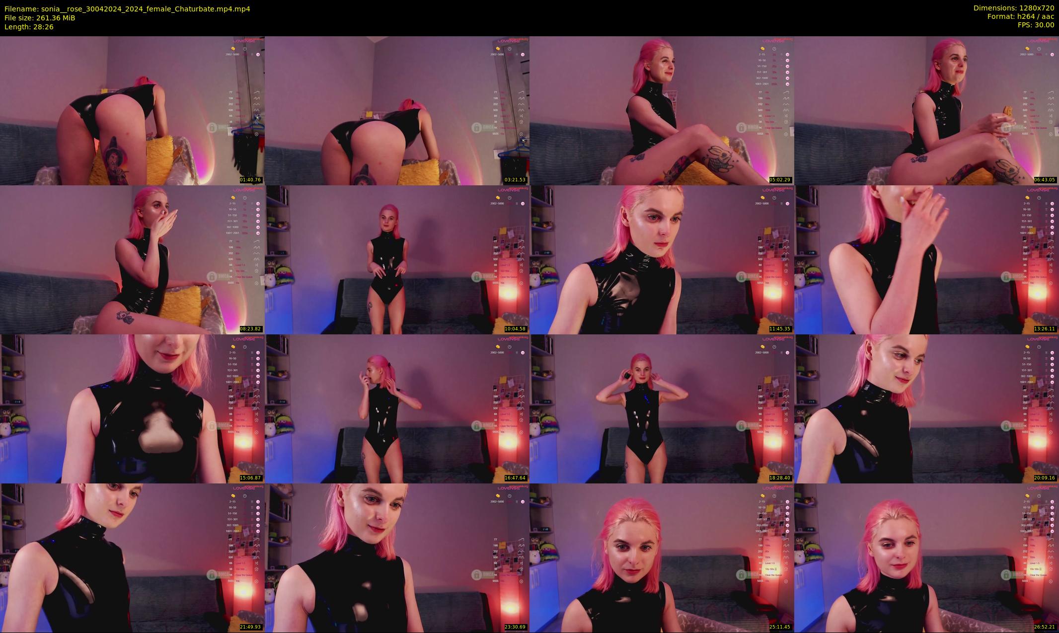 sonia__rose — 29 minute Chaturbate female cam show recording, 720p, Apr 30, 2024