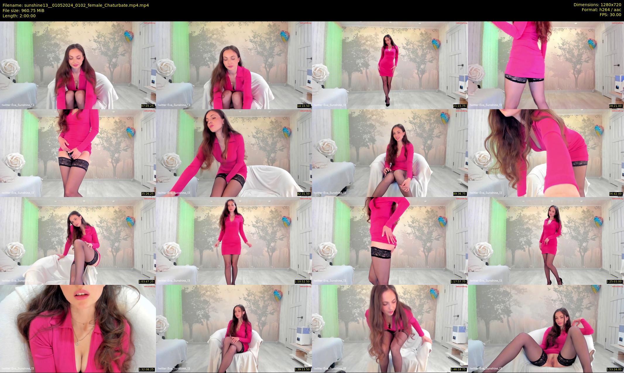 sunshine13_ — 120 minute Chaturbate female cam show recording, 720p, May 1, 2024