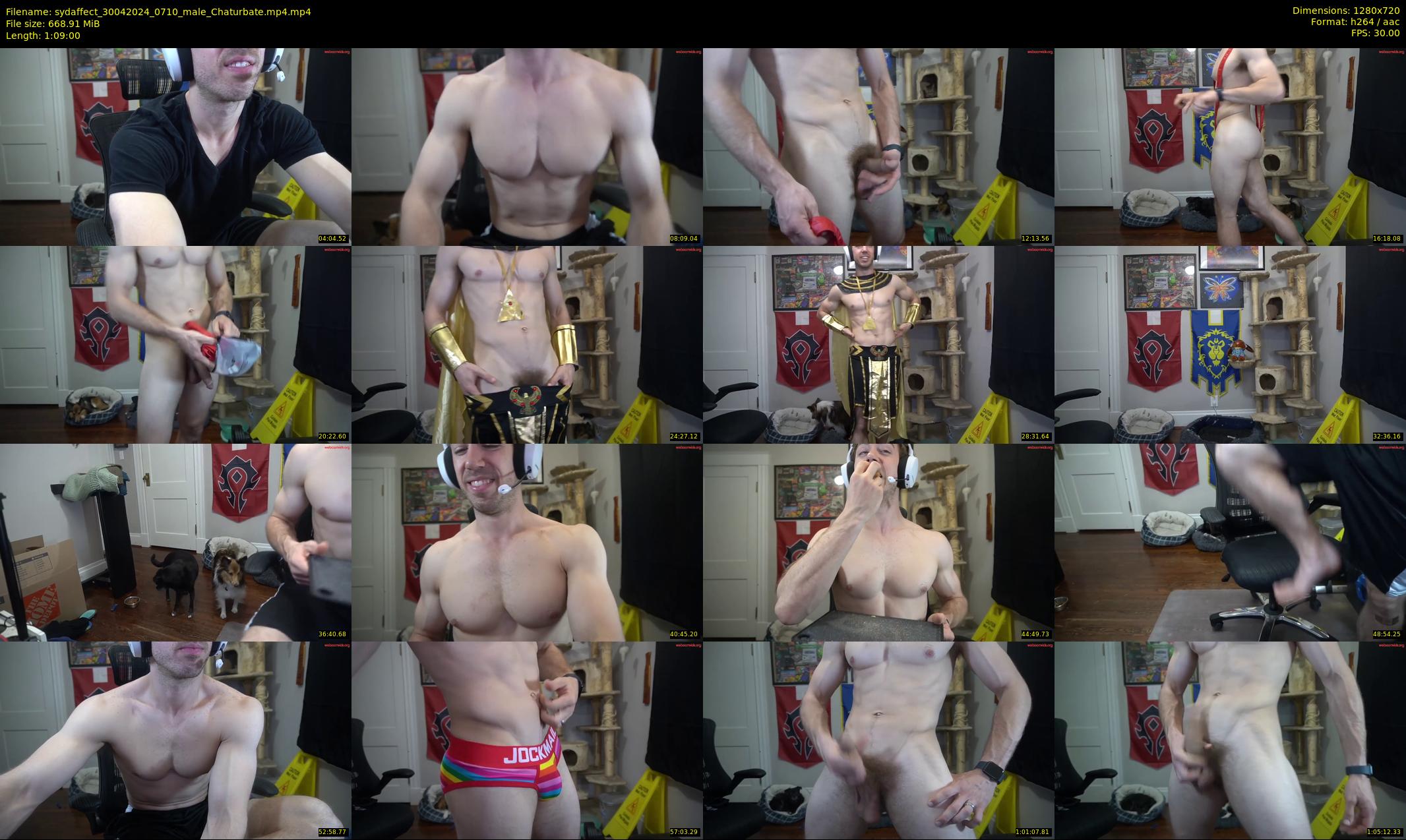 sydaffect — 69 minute Chaturbate male cam show recording, 720p, Apr 30, 2024