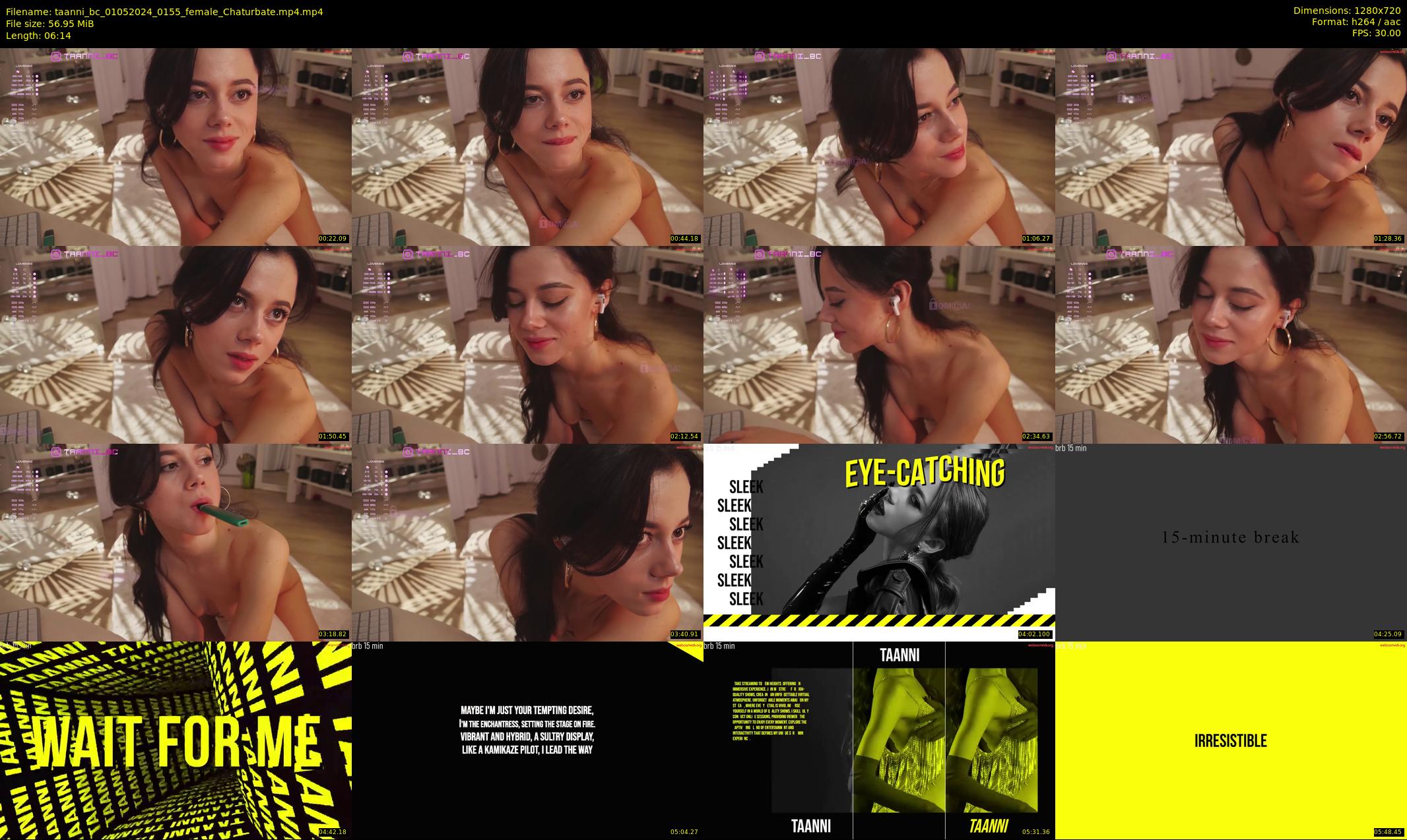 taanni_bc — 7 minute Chaturbate female cam show recording, 720p, May 1, 2024