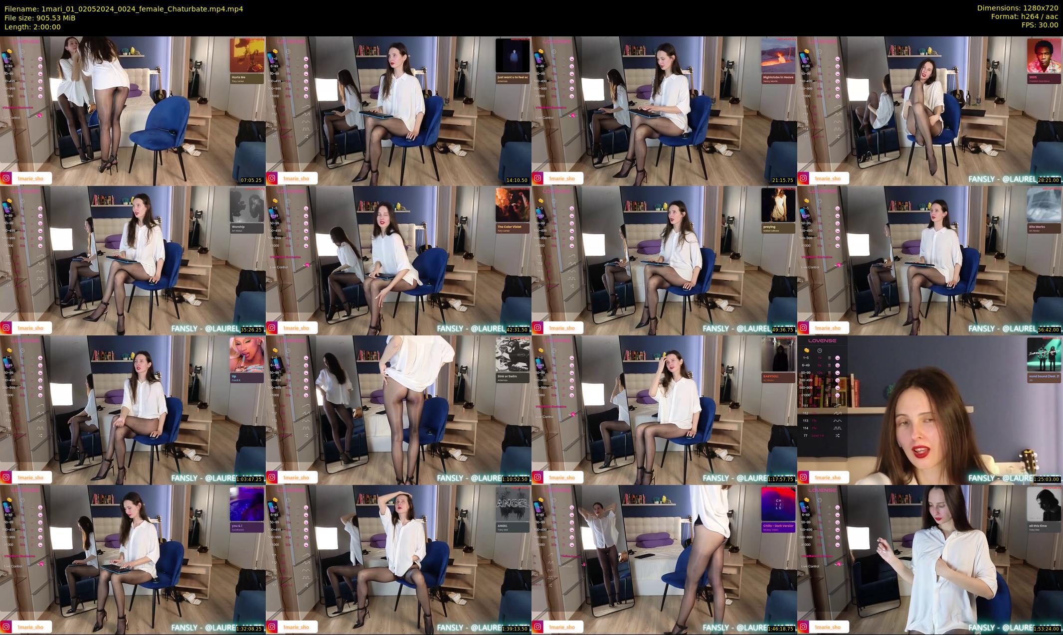 1mari_01 — 120 minute Chaturbate female cam show recording, 720p, May 2, 2024
