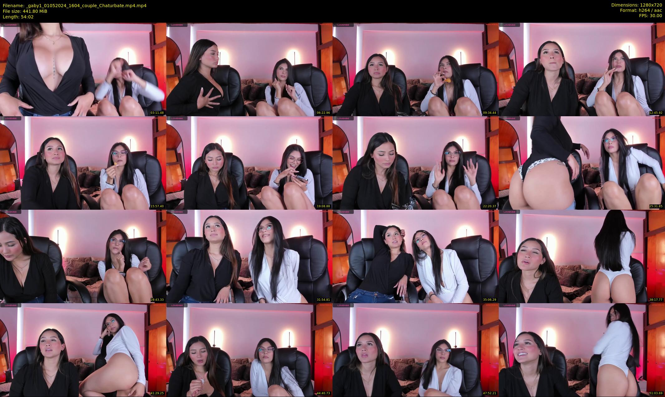 _gaby1 — 55 minute Chaturbate female cam show recording, 720p, May 1, 2024