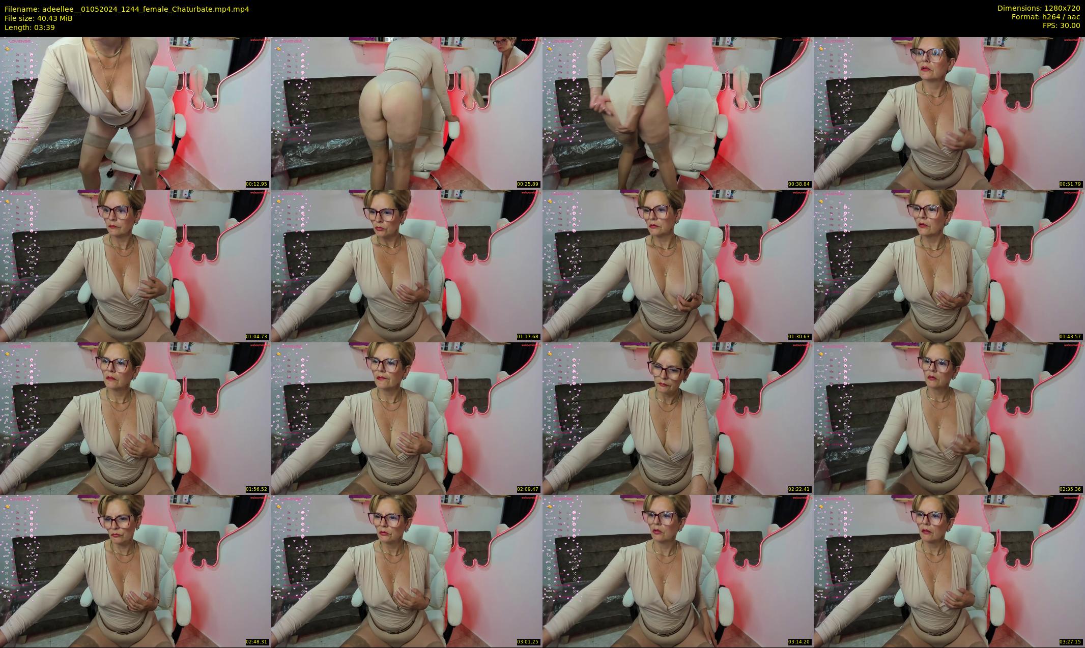 adeellee_ — 4 minute Chaturbate female cam show recording, 720p, May 1, 2024