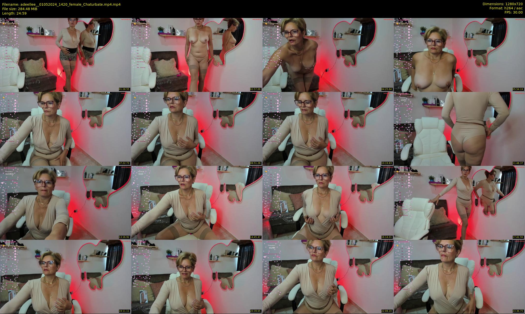adeellee_ — 25 minute Chaturbate female cam show recording, 720p, May 1, 2024