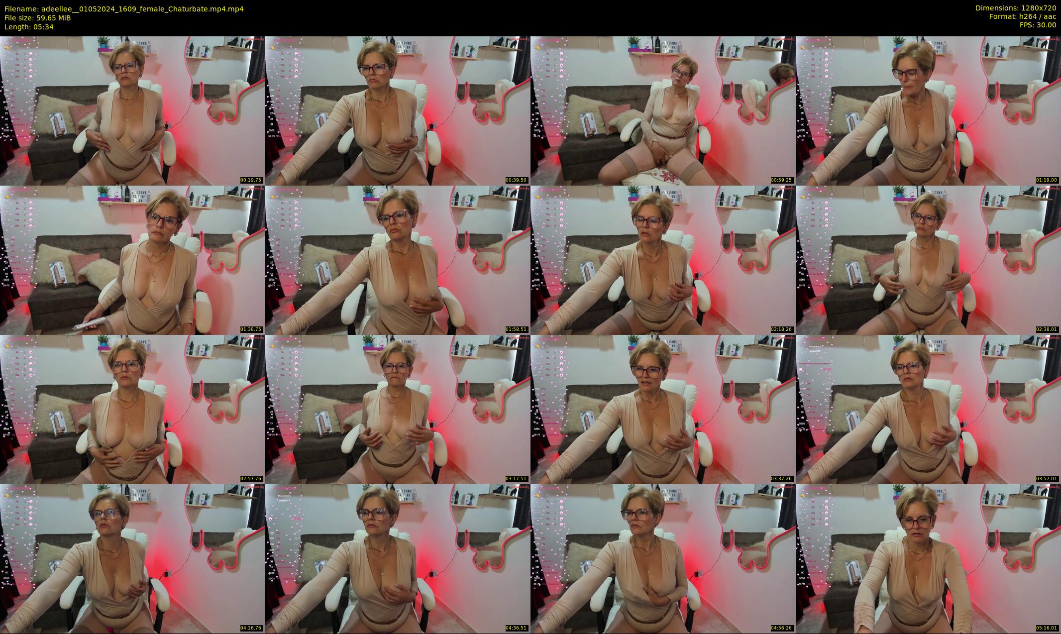 adeellee_ — 6 minute Chaturbate female cam show recording, 720p, May 1, 2024