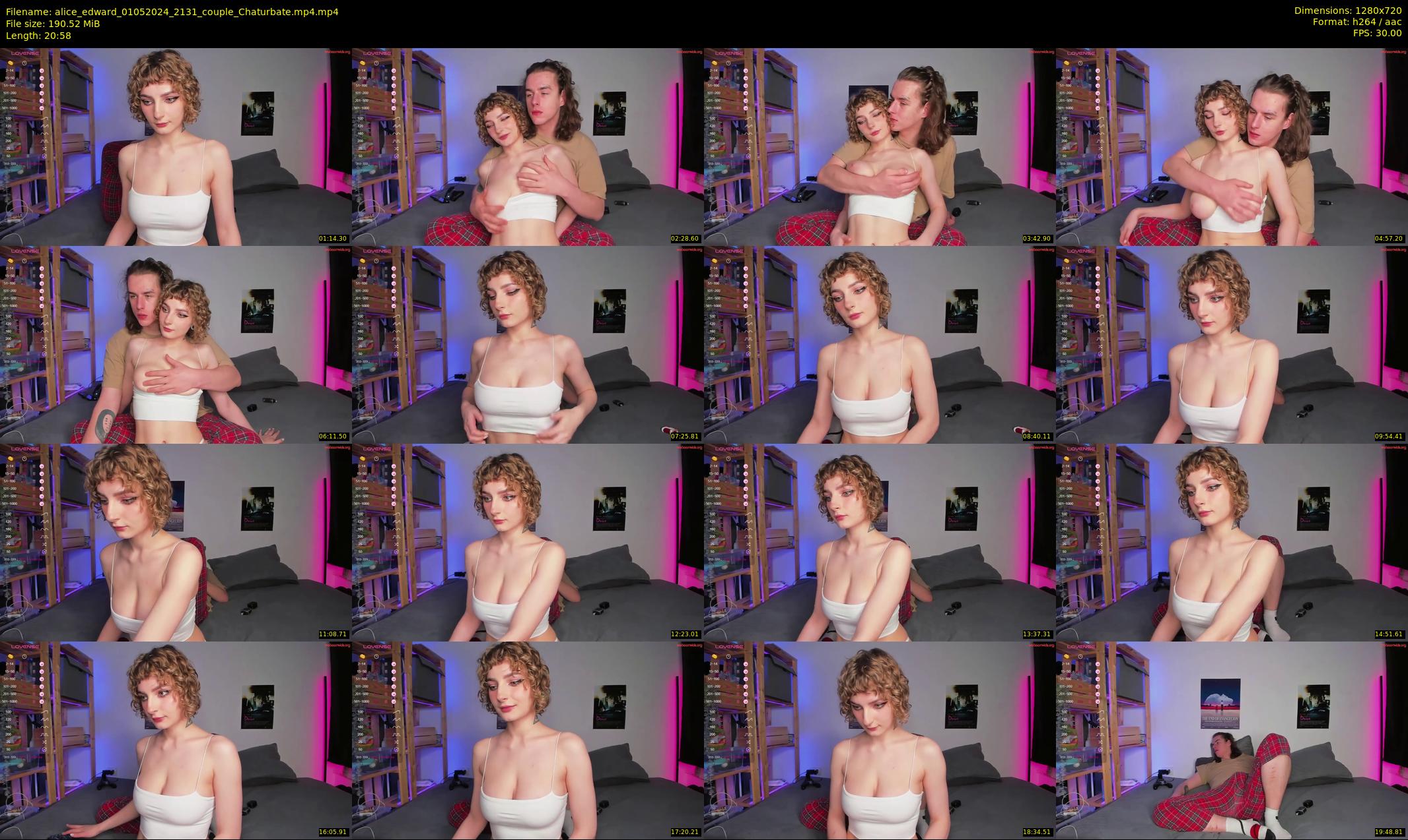 alice_edward — 21 minute Chaturbate couple cam show recording, 720p, May 1, 2024