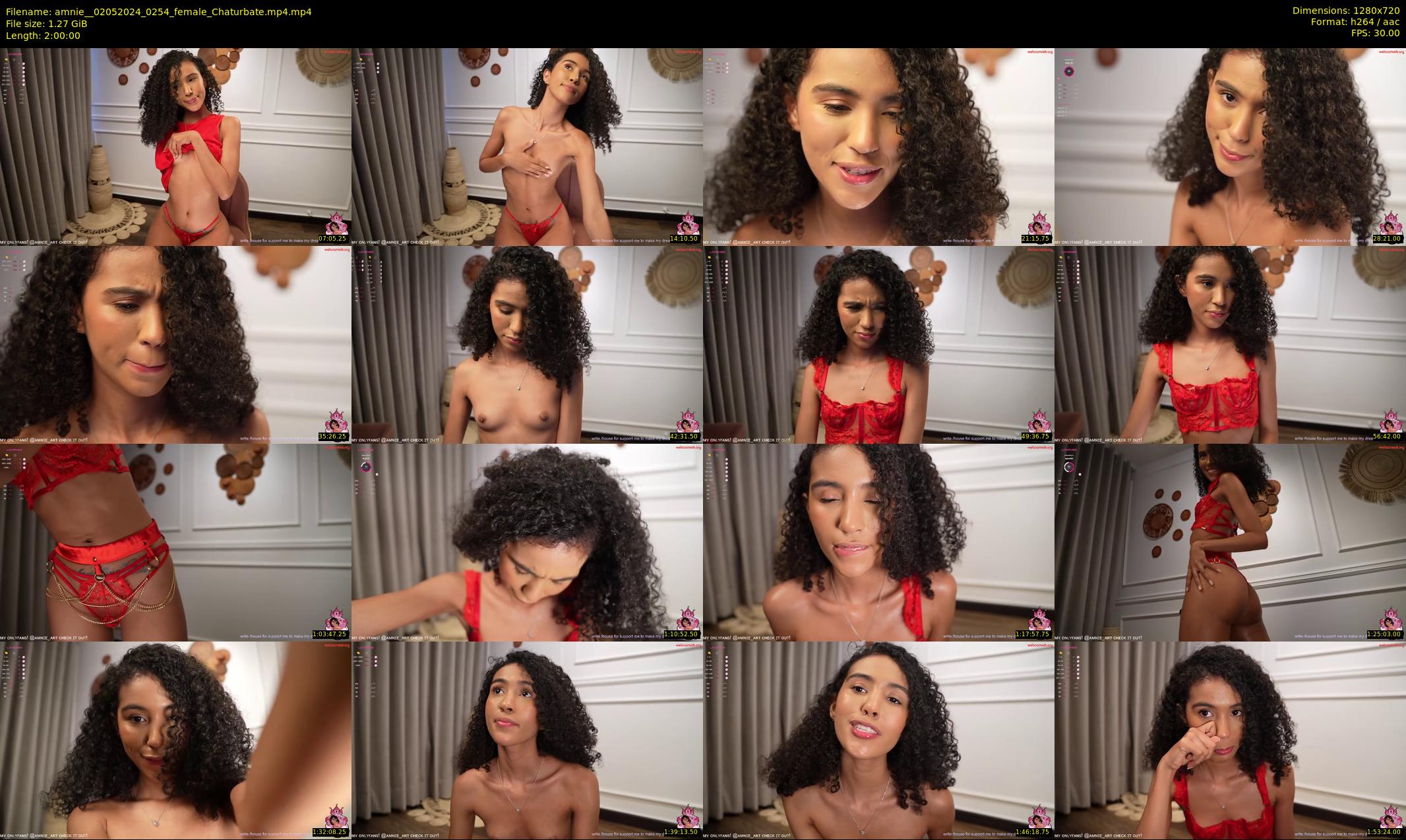amnie_ — 120 minute Chaturbate female cam show recording, 720p, May 2, 2024
