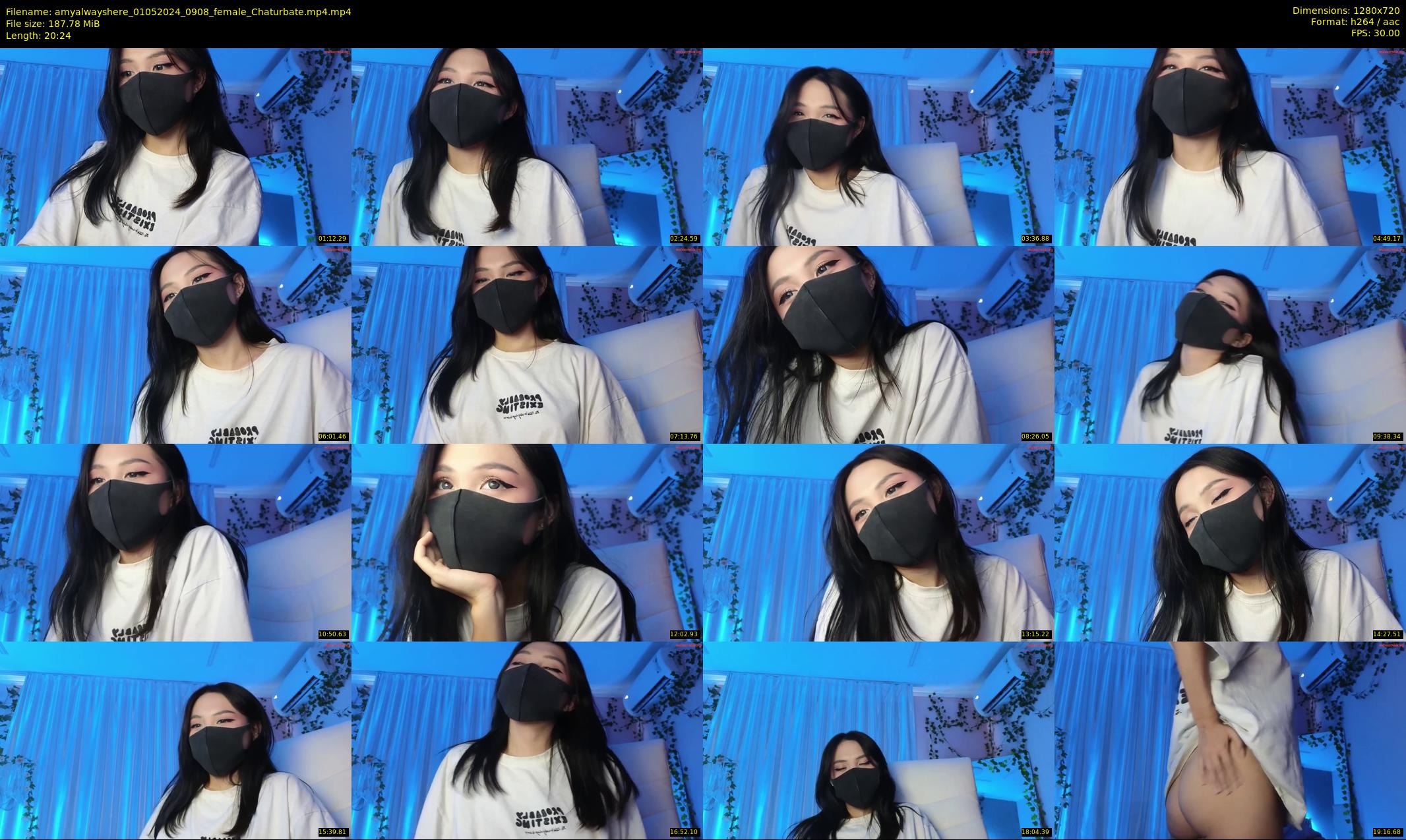 amyalwayshere — 21 minute Chaturbate female cam show recording, 720p, May 1, 2024