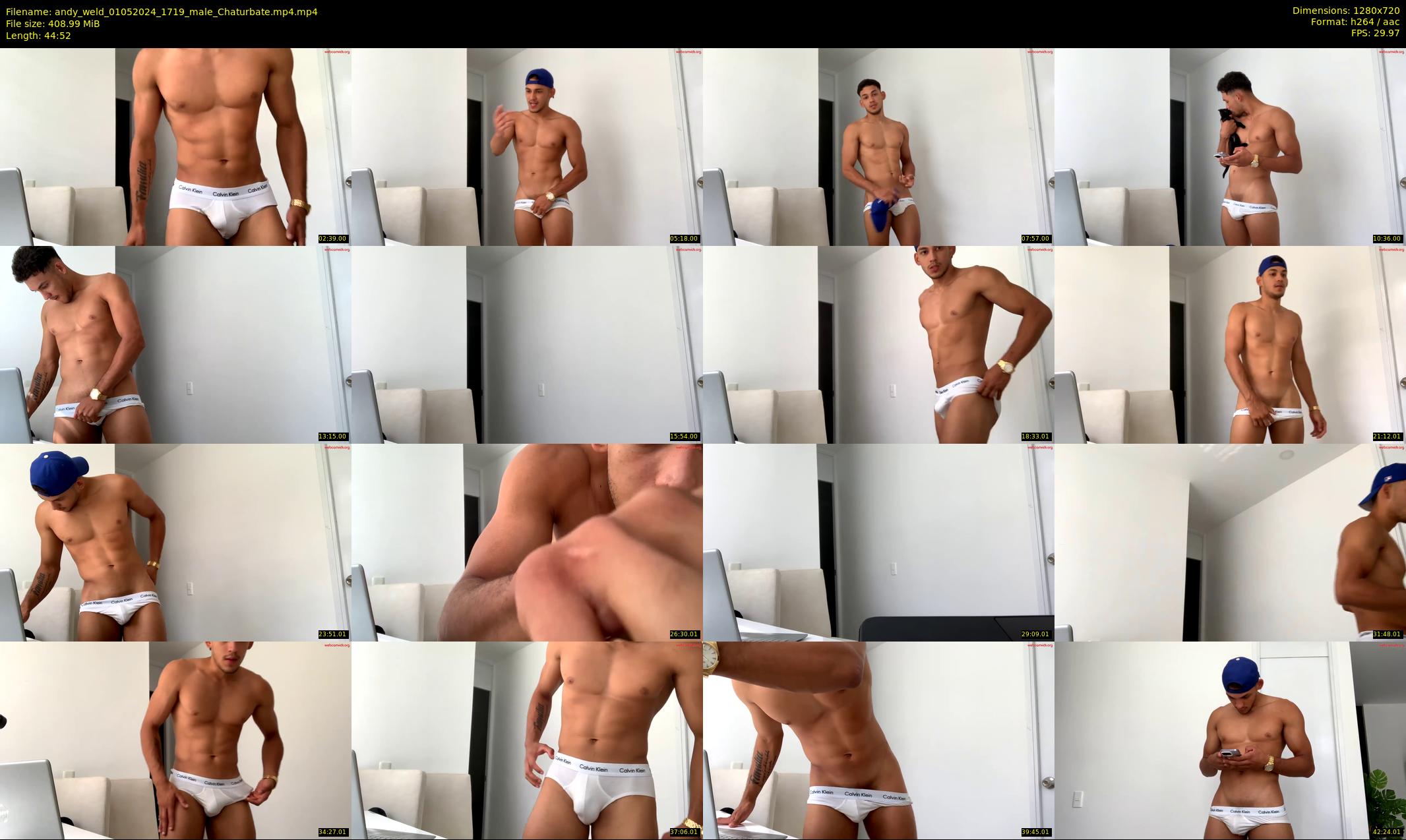 andy_weld — 45 minute Chaturbate male cam show recording, 720p, May 1, 2024
